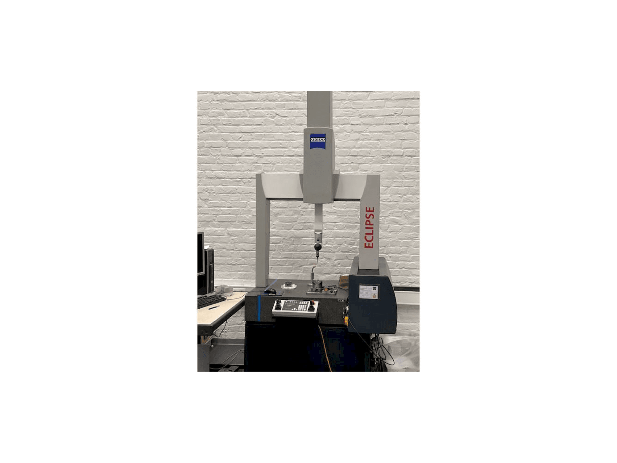 Vista Frontal da ZEISS Eclipse máquina