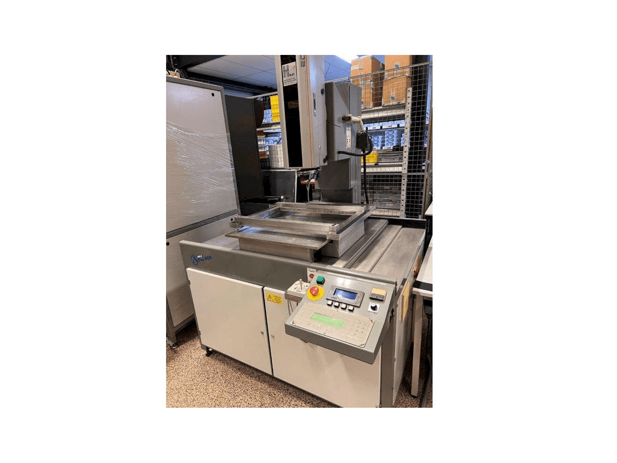 Vista Frontal da Apos 600 máquina