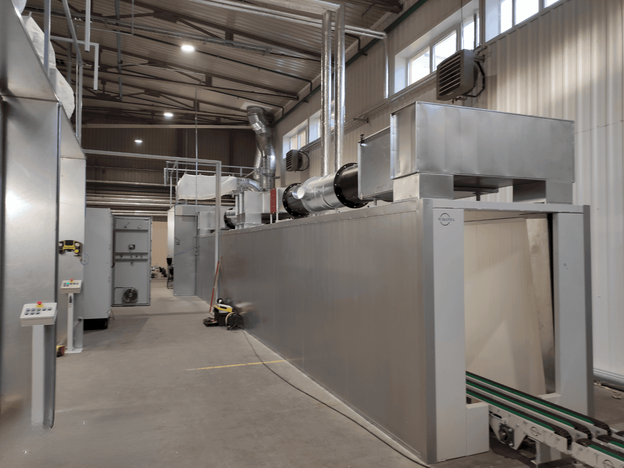 Vista Lateral da WIKOMA LL001 máquina