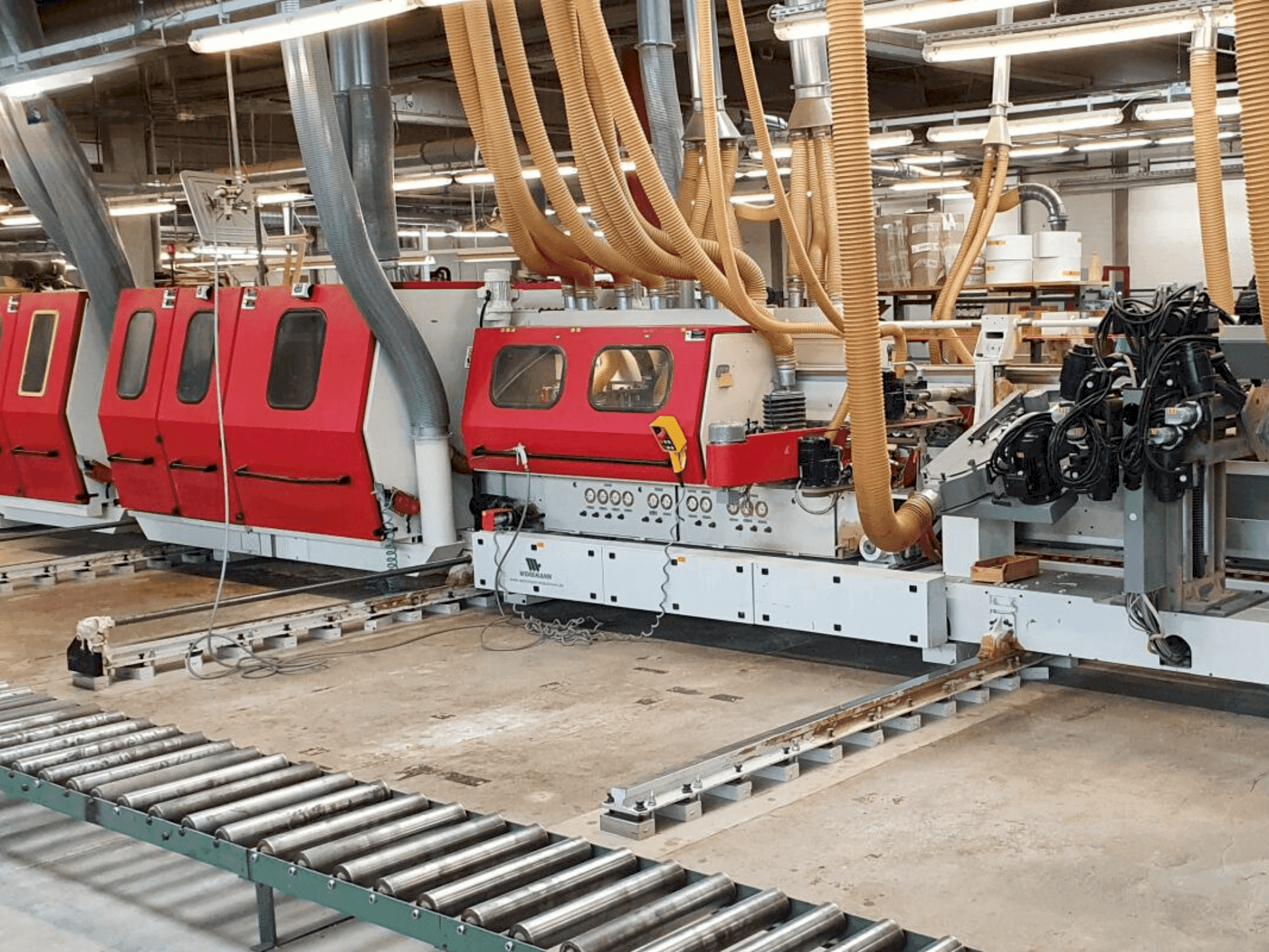 Vista Frontal da WEHRMANN Combima máquina