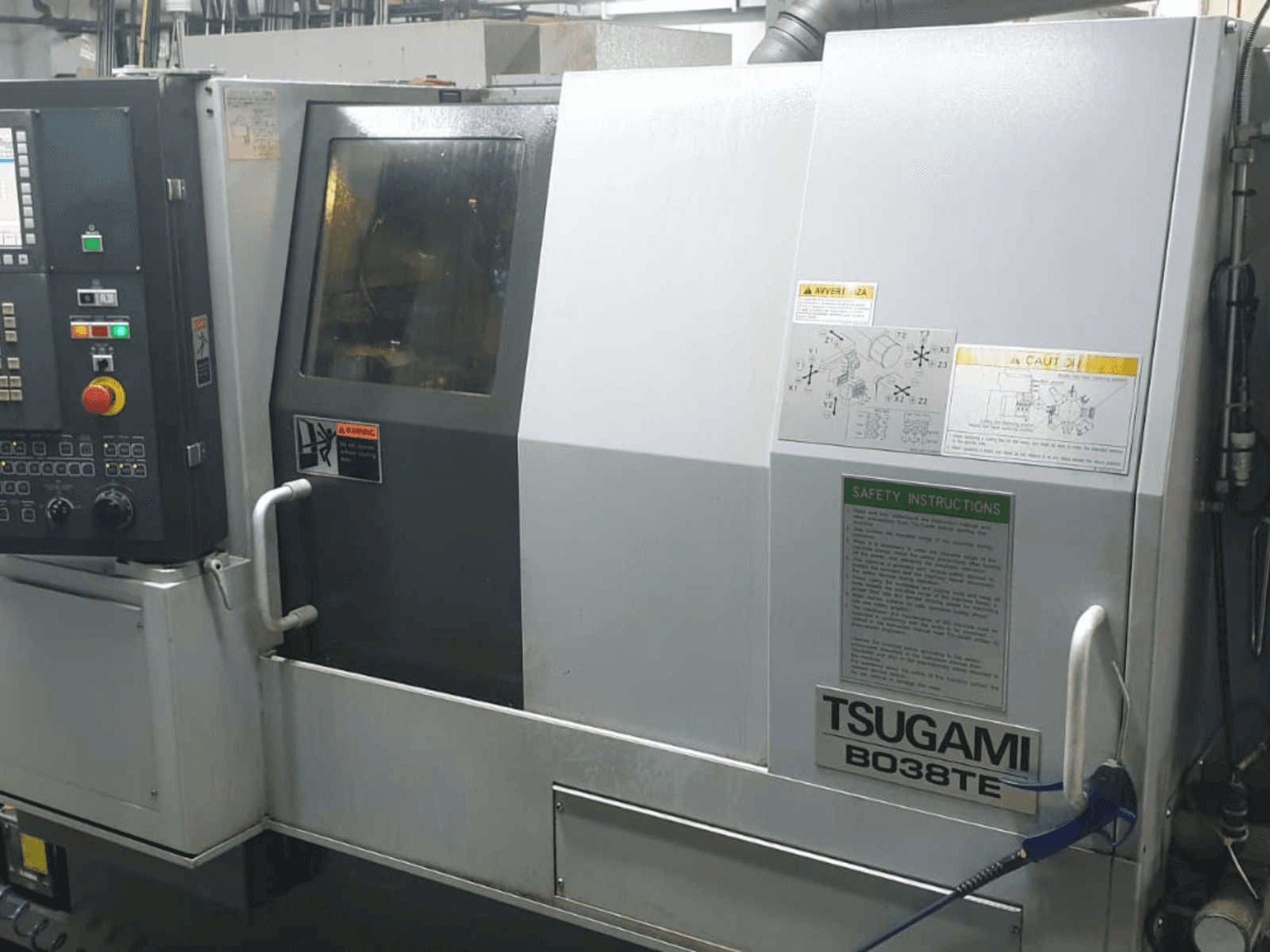 Vista Frontal da TSUGAMI BO38TE máquina