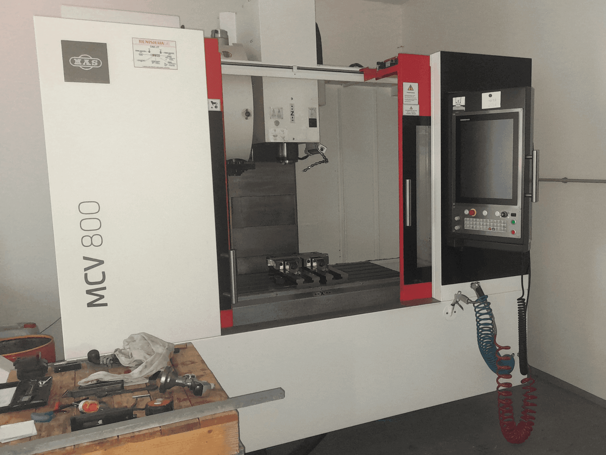 Vista Frontal da KOVOSVIT MAS MCV 800 QUICK (2022) máquina