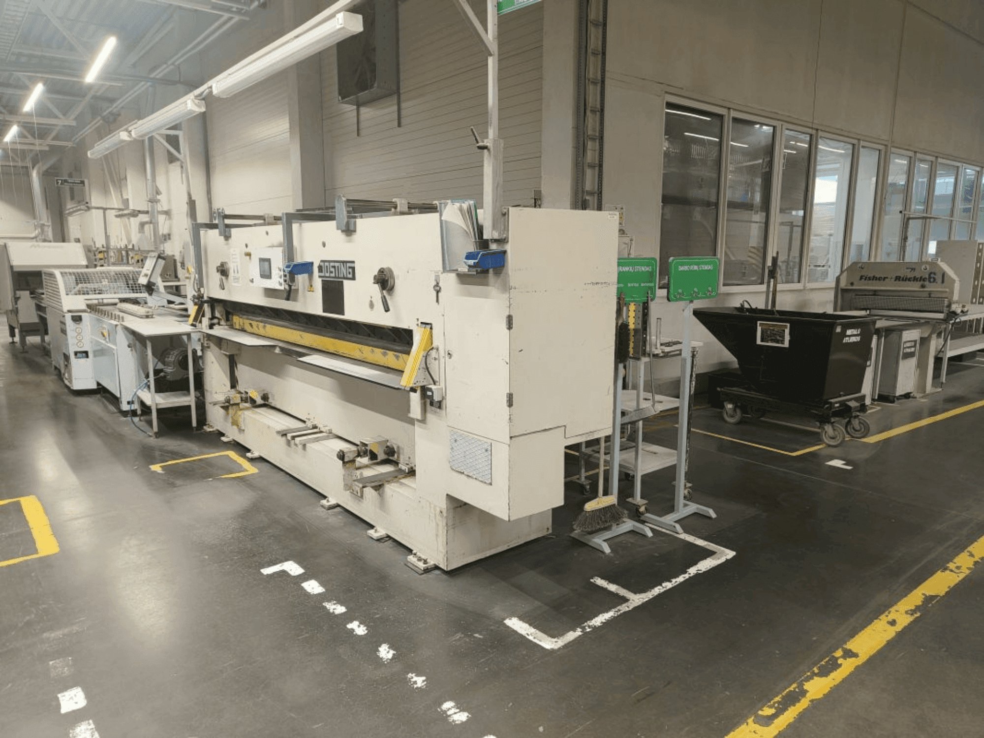 Vista Frontal da JOSTING ZFS 2800 máquina