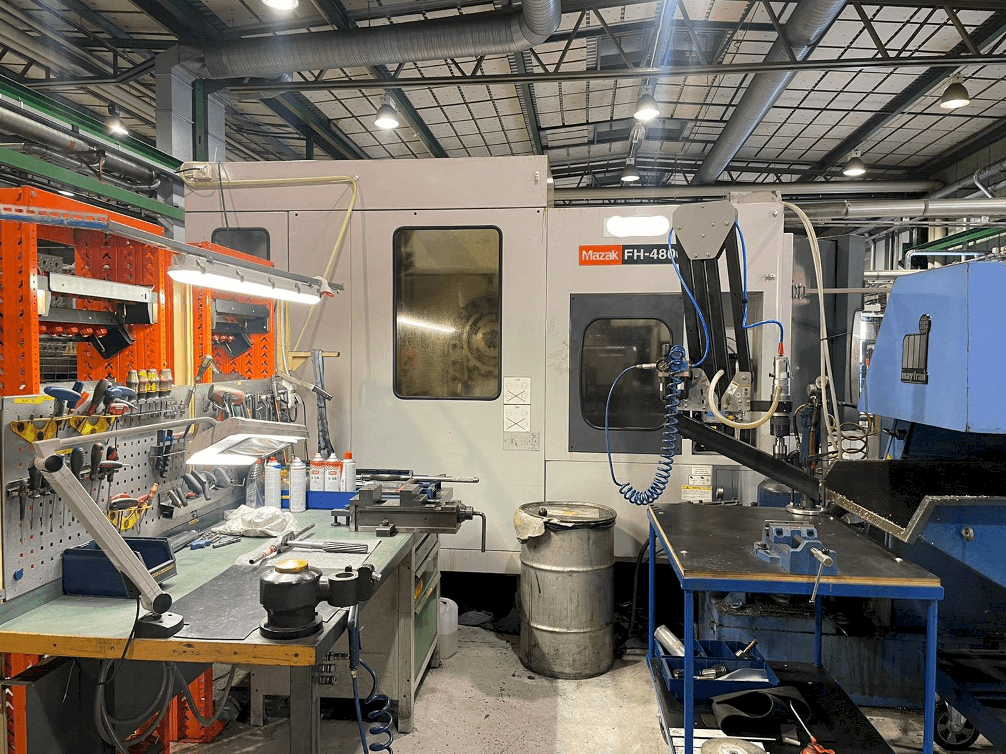 Vista Frontal da Mazak FH-4800 máquina