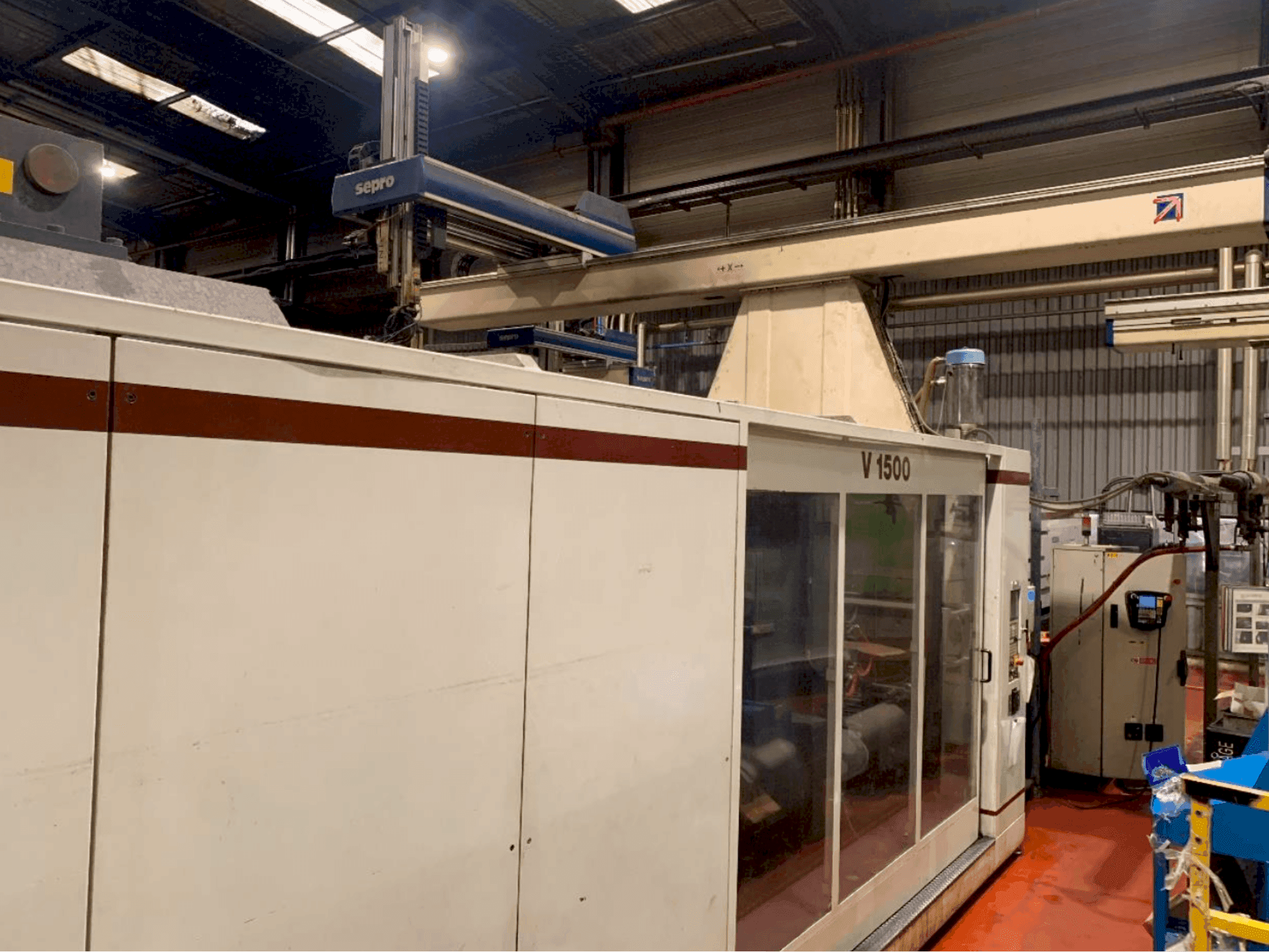 Vista Frontal da Negri Bossi 15000 H - 15200 máquina