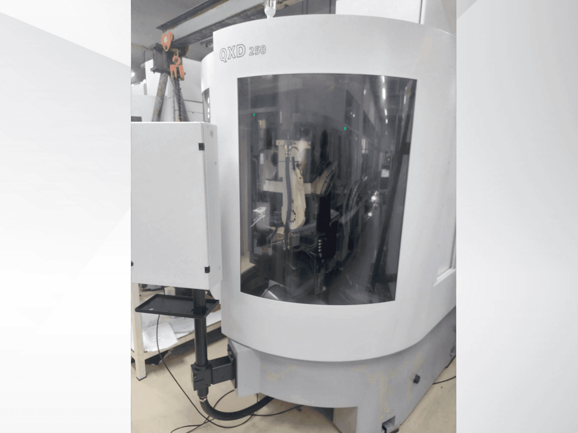 Vista Frontal da VOLLMER QXD 250 máquina