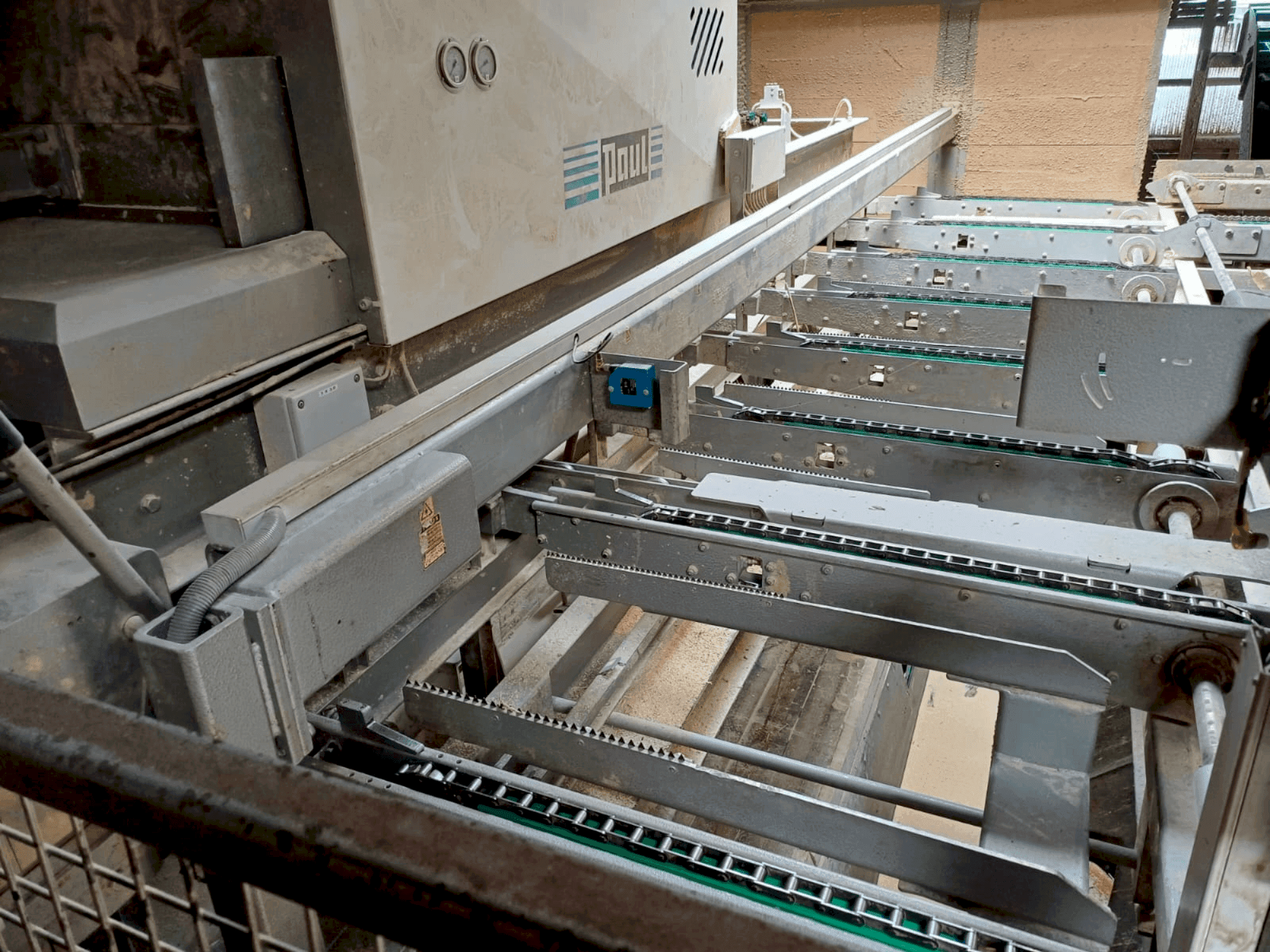 Vista Frontal da Paul Reinhardt BK 1000 máquina