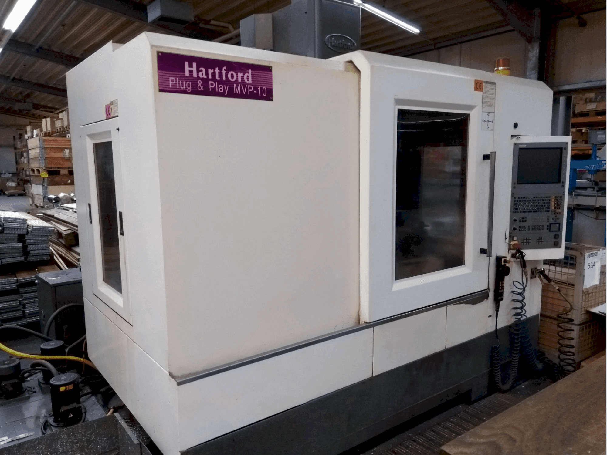 Vista Frontal da HARTFORD Plug & Play MVP 10 máquina