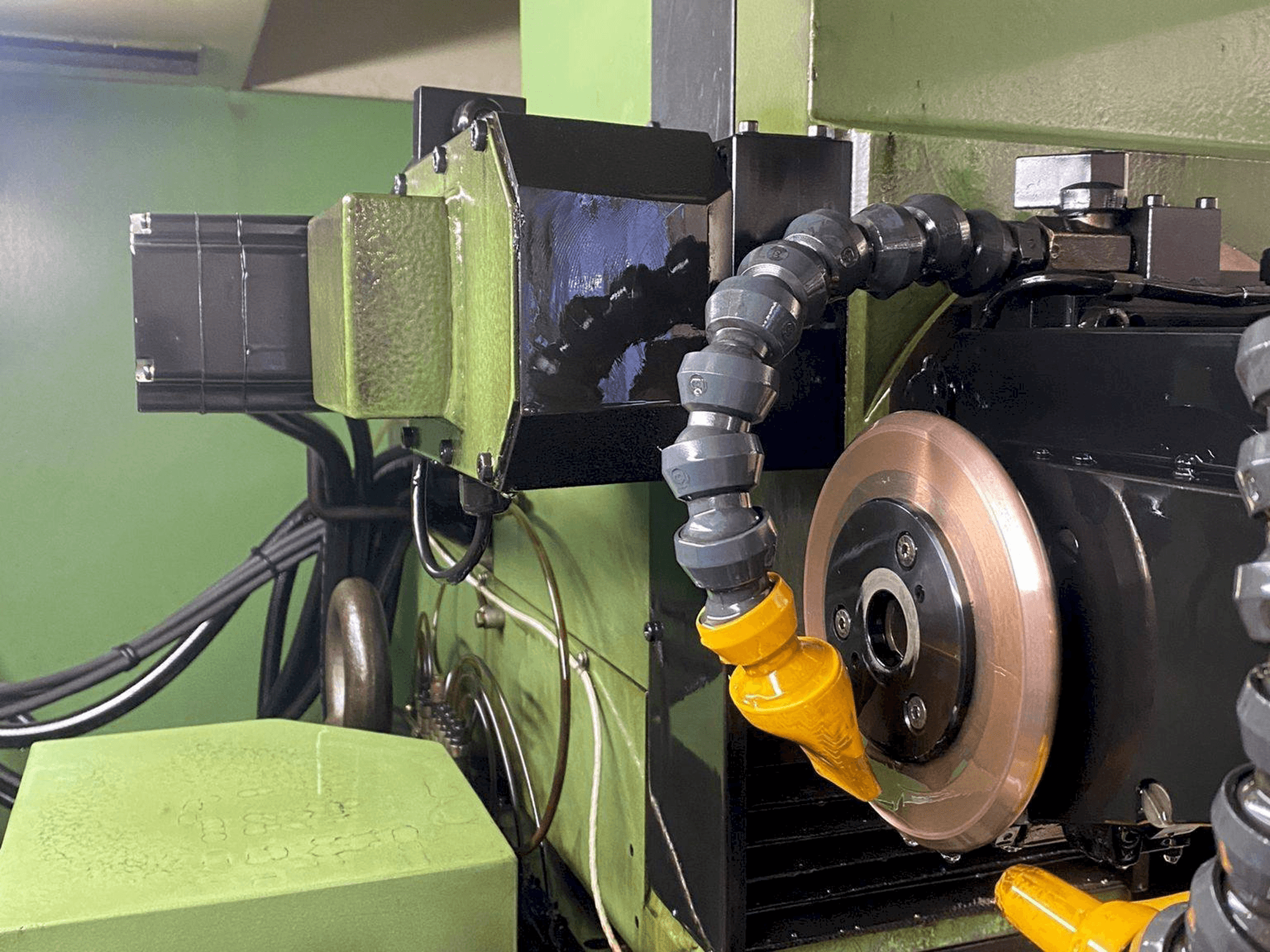 Espaço de trabalho da VOLLMER QW72 P máquina