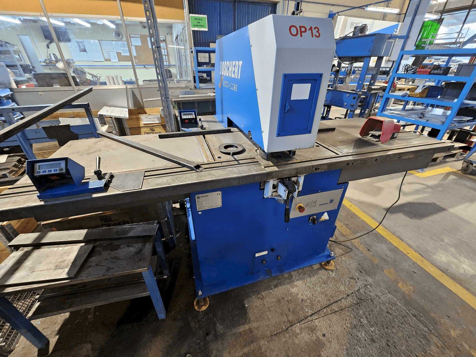 Vista Frontal da BOSCHERT EL 500 Digital máquina