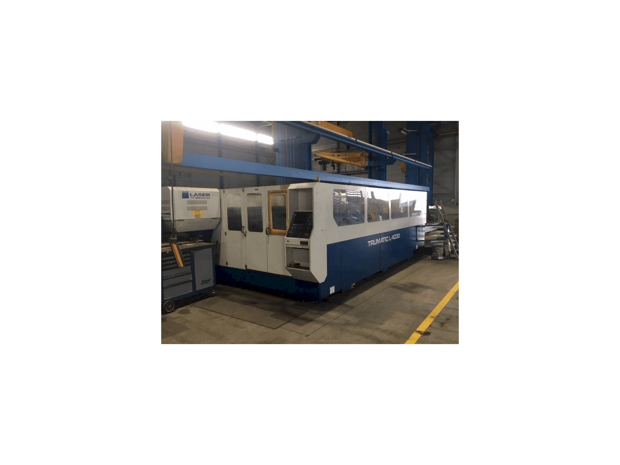 Vista Frontal da Trumpf Trumatic L4030 máquina