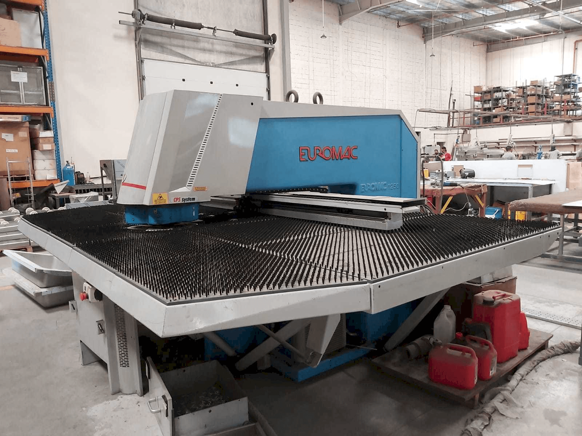 Vista Frontal da Euromac MTX INDEX máquina