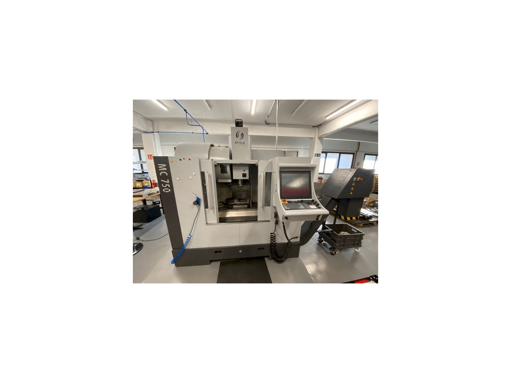 Vista Frontal da STYLE MC 750 máquina