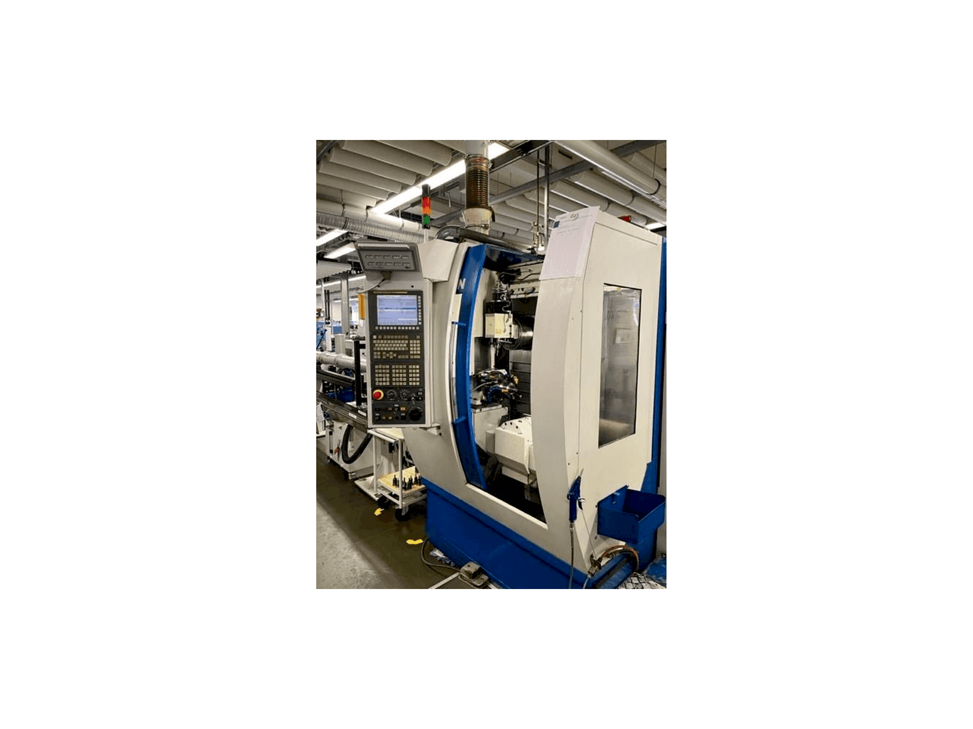 Vista Frontal da Willemin-Macodel W508MT máquina