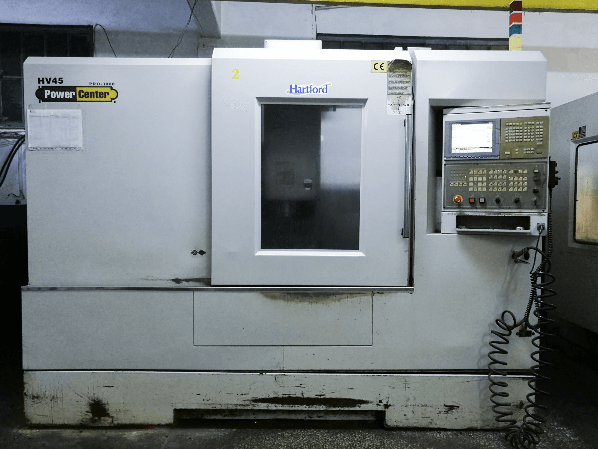 Detalhe da Hartford PRO1000A máquina