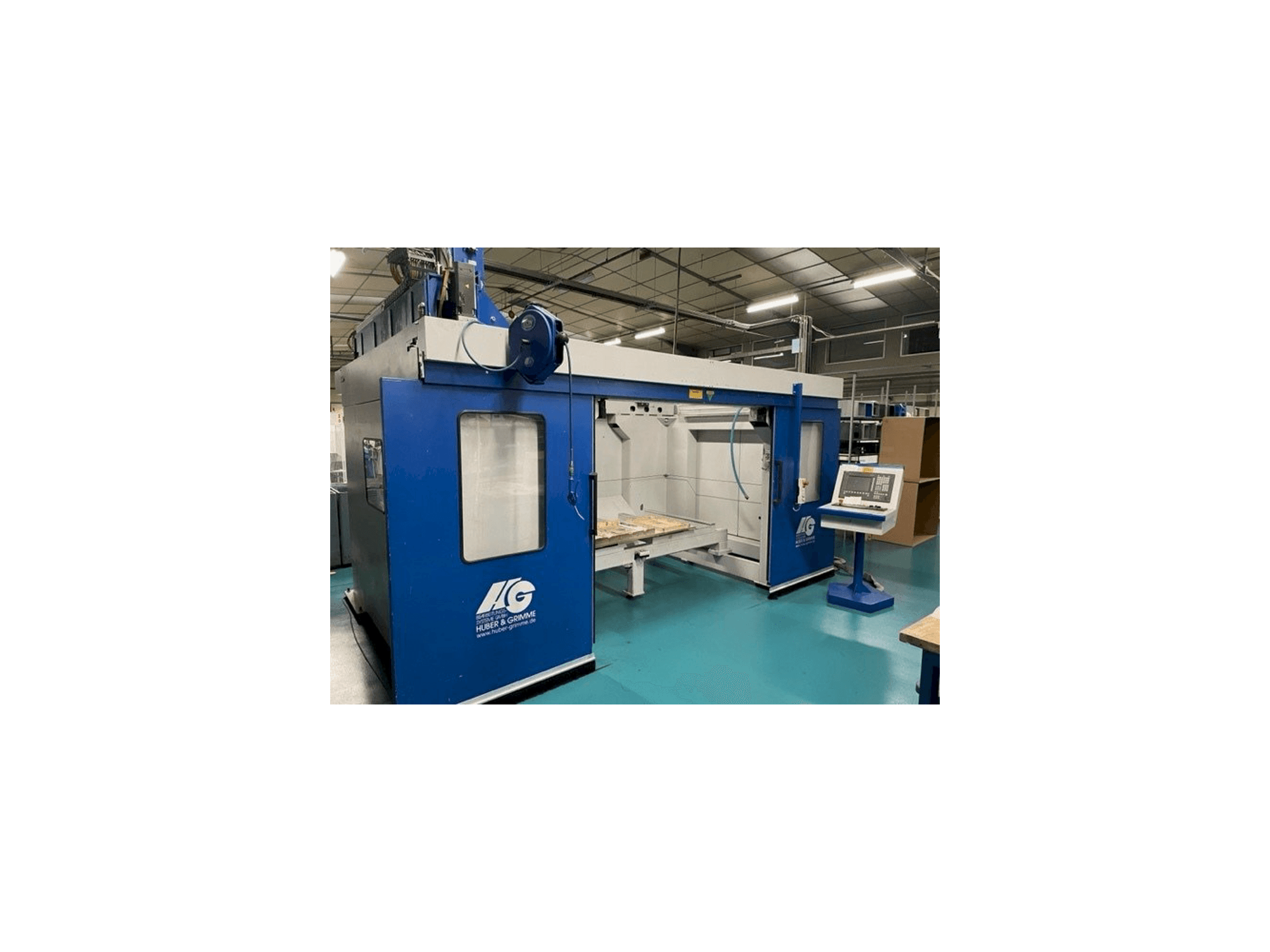 Vista Frontal da HG GRIMME GSF 20/10 máquina