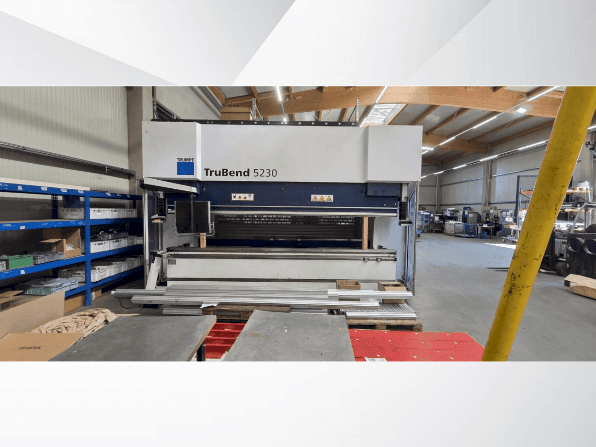 Vista Frontal da TRUMPF TruBend 5230 máquina