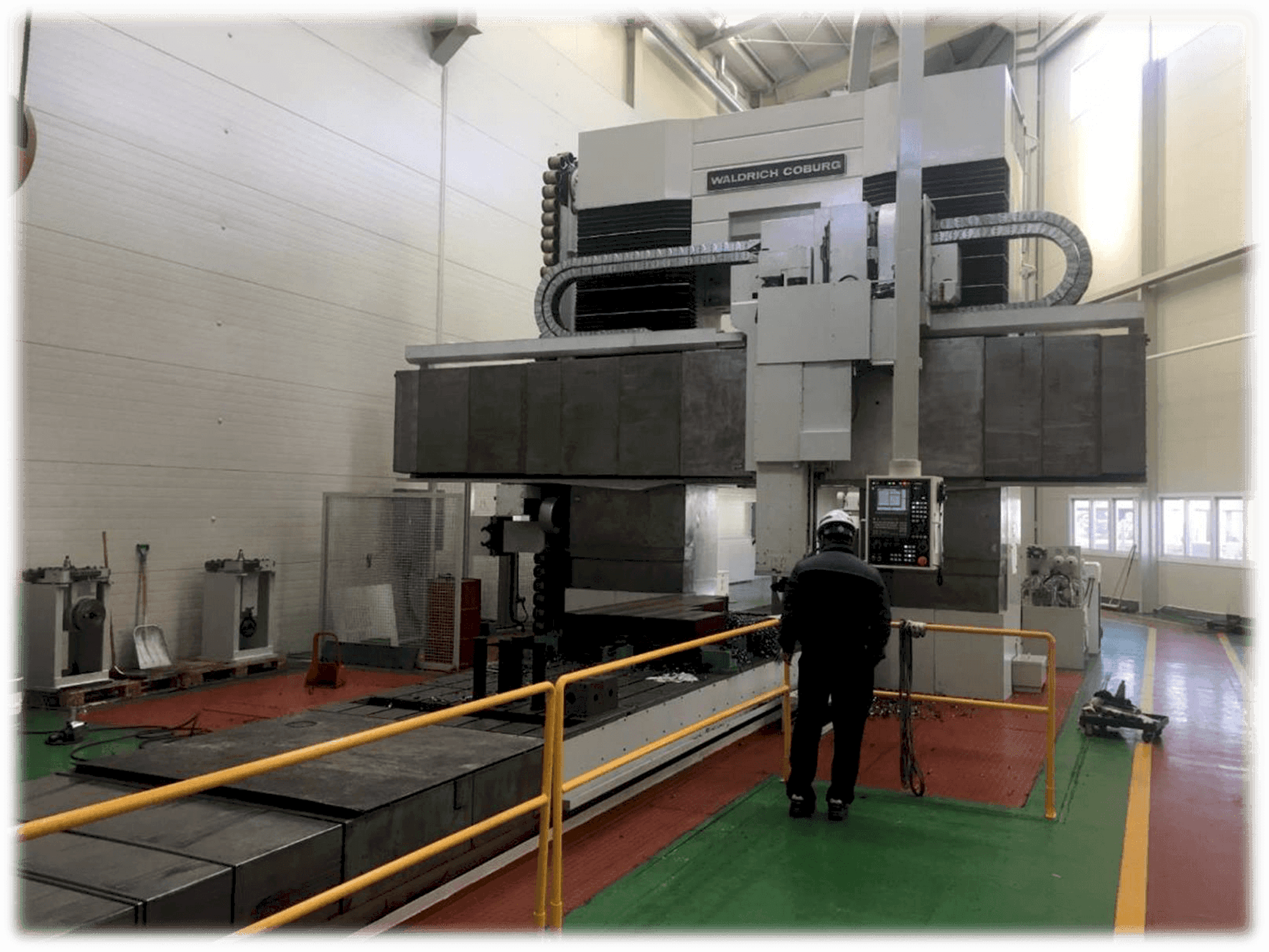 Vista Frontal da WALDRICH COBURG 14-10FP150NC máquina