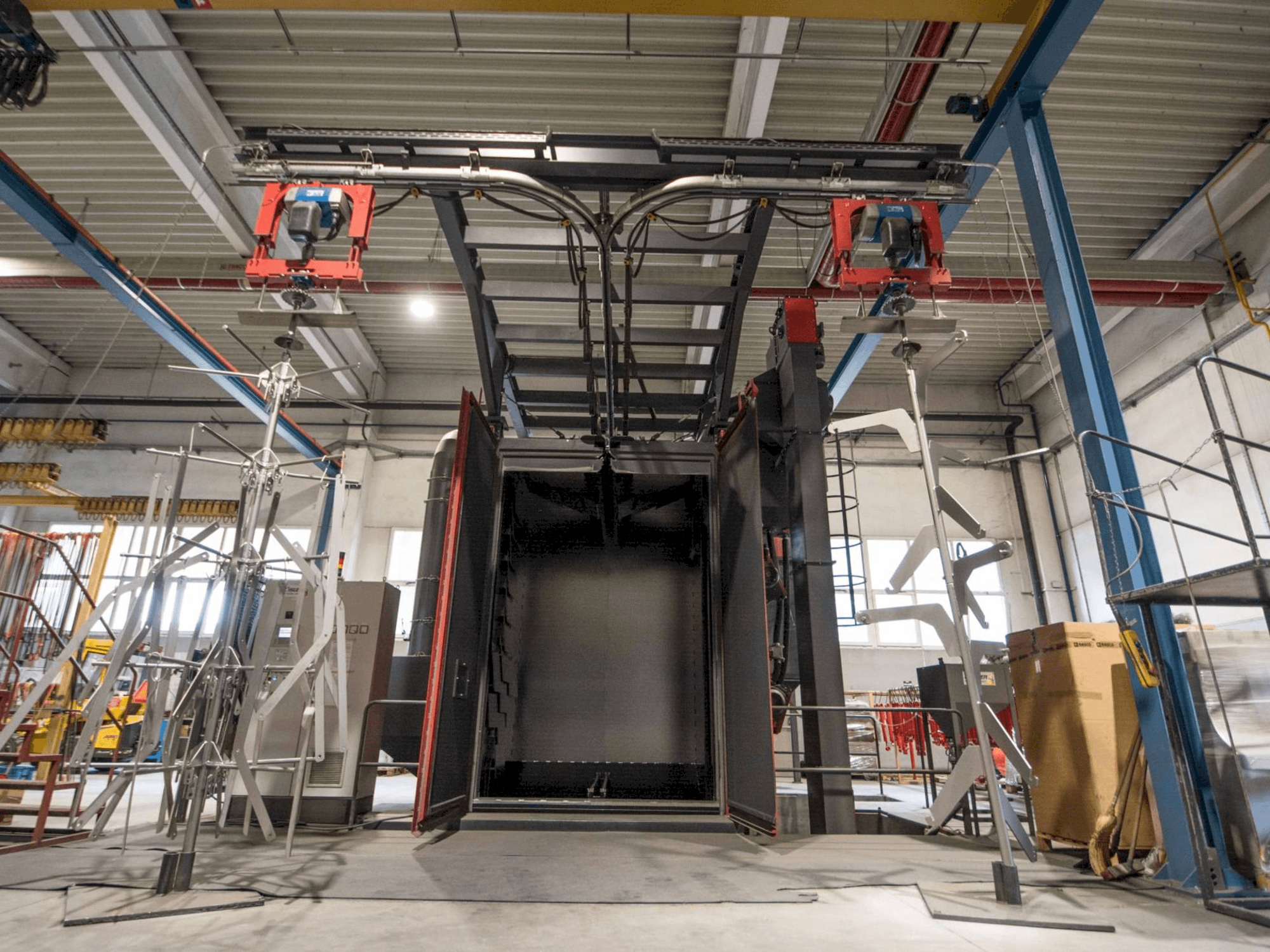 Vista Frontal da Rosler RHBE 20/30 máquina