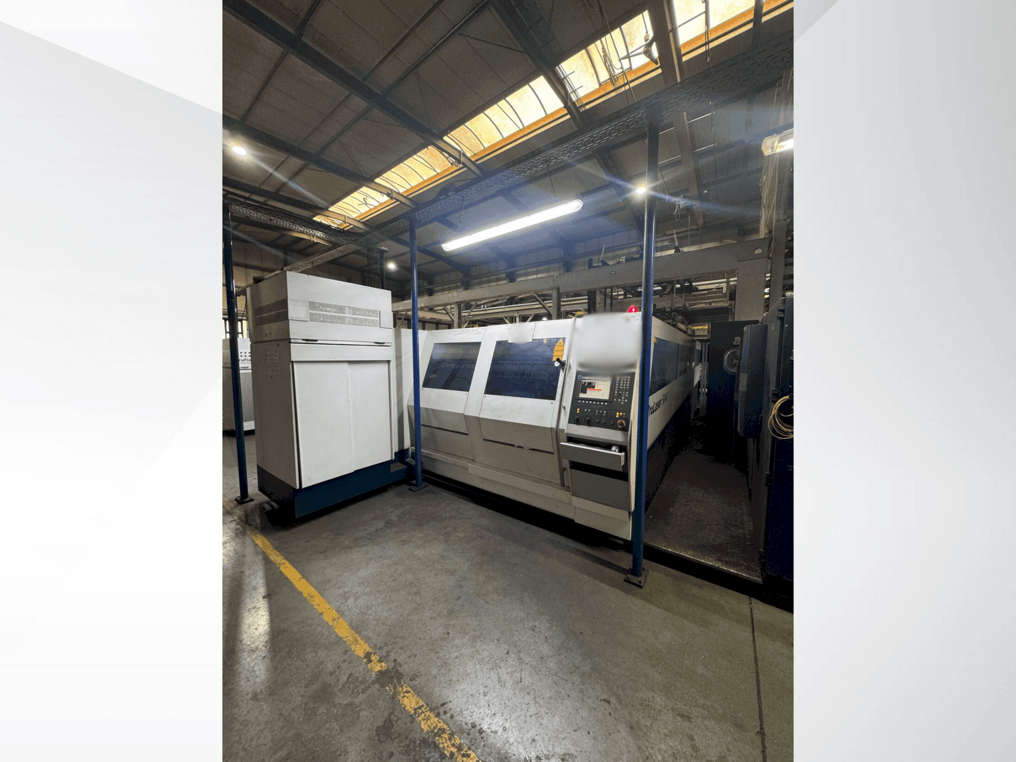 Vista Frontal da TRUMPF TruLaser 3040 máquina