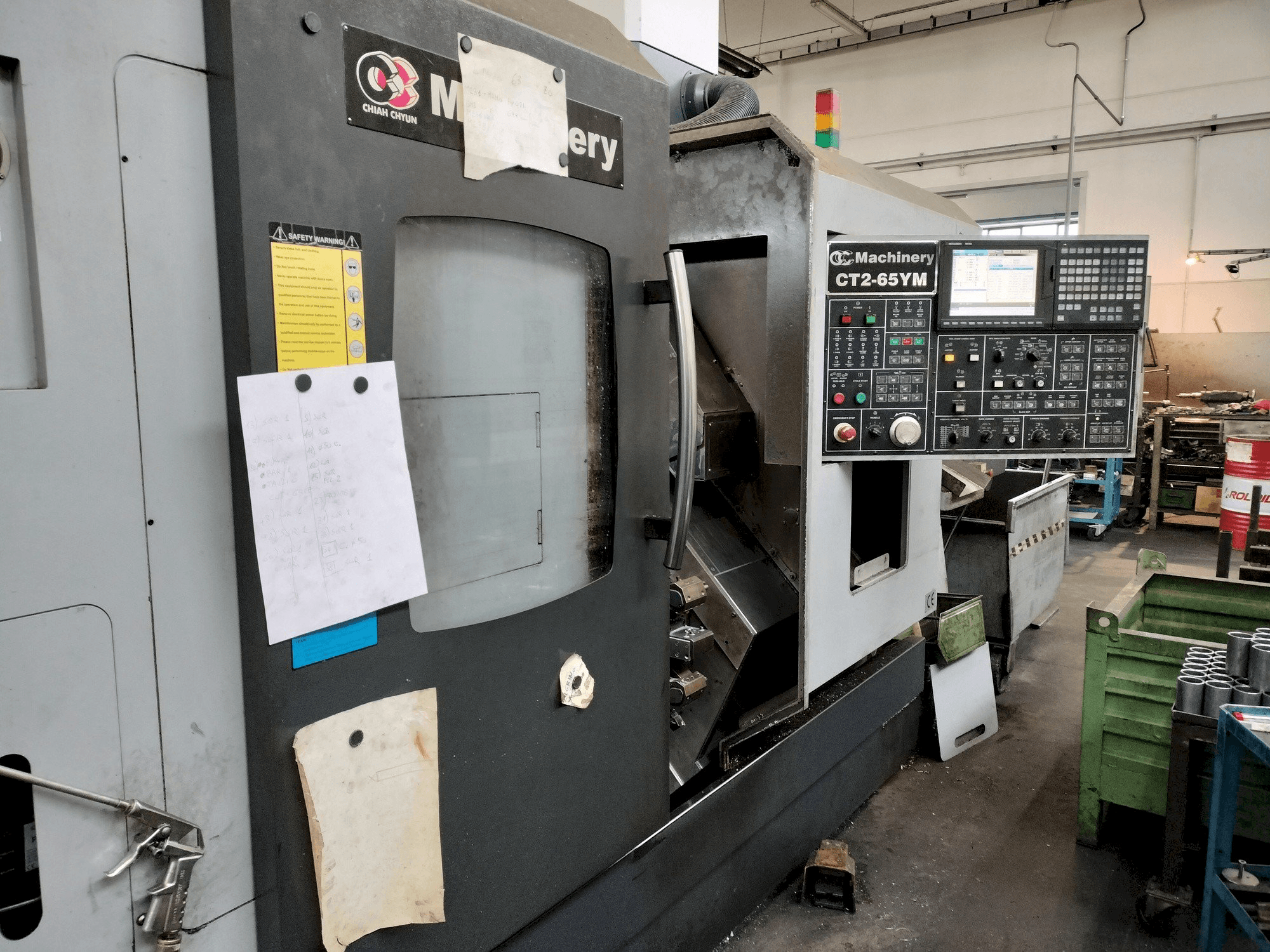 Vista Frontal da CC Machinery CT2-65YM máquina