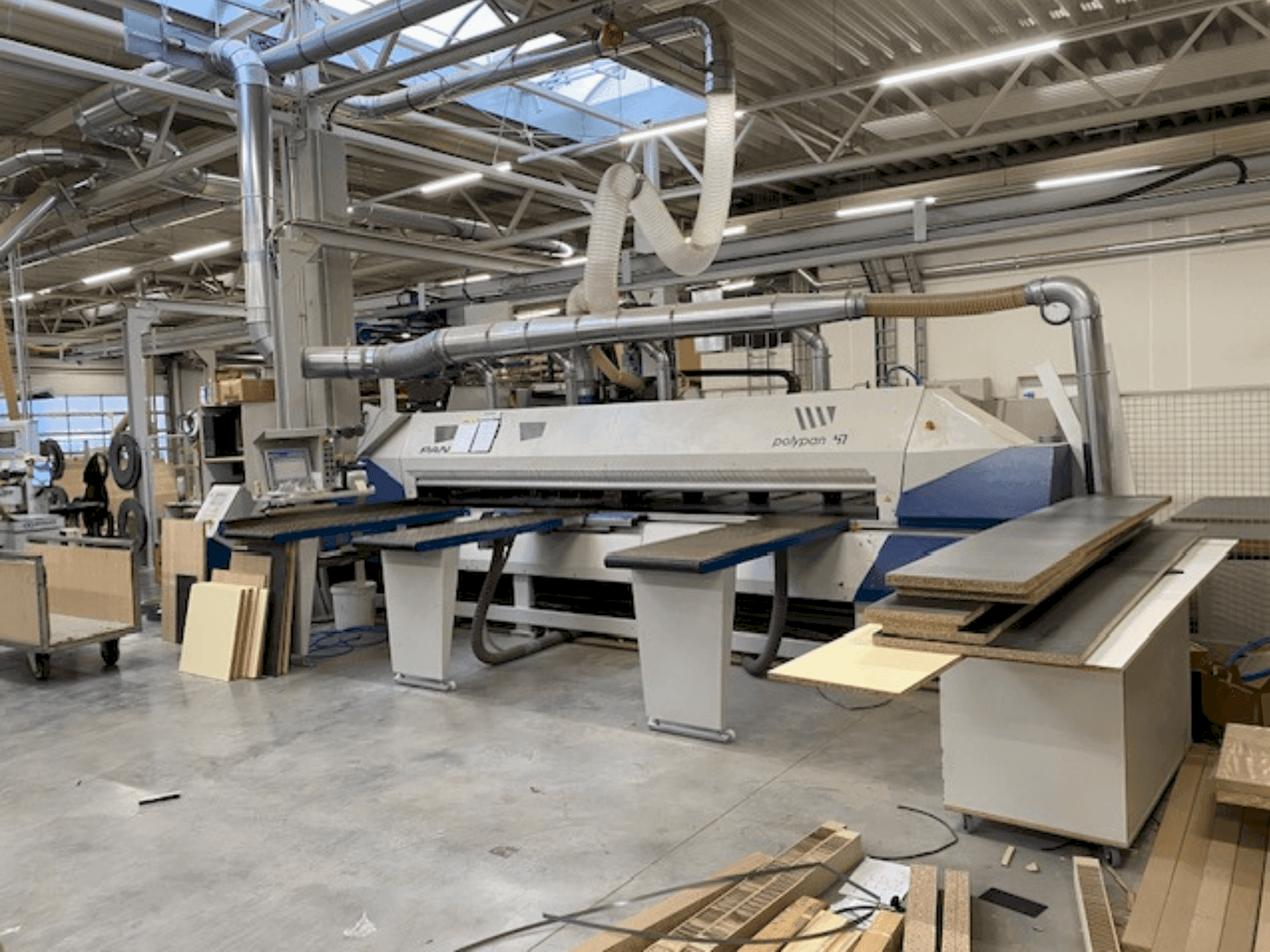 Vista Frontal da PANHANS POLYPAN 47 F máquina