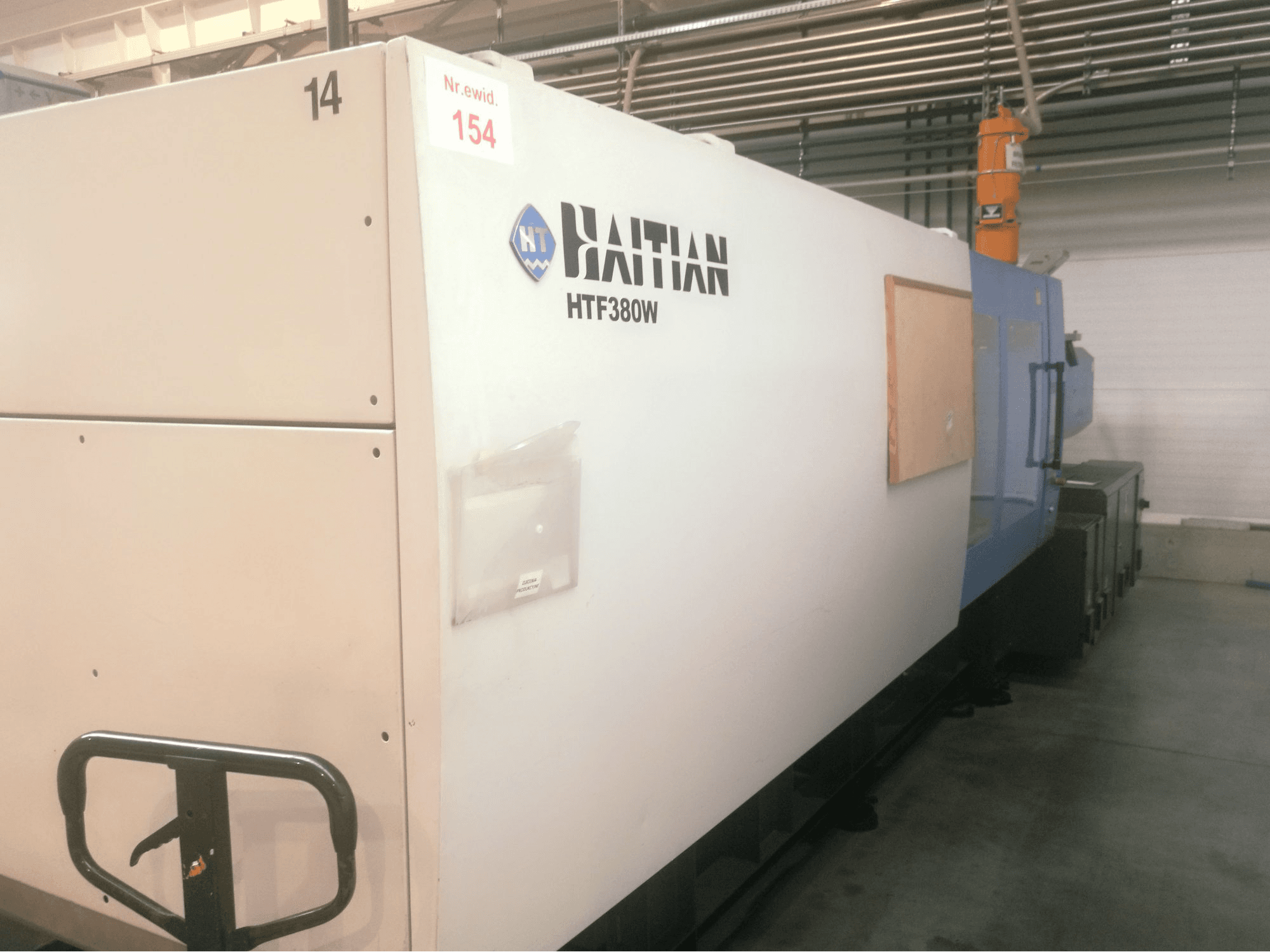 Vista Lateral Esquerda da HAITIAN HFT 380 W máquina