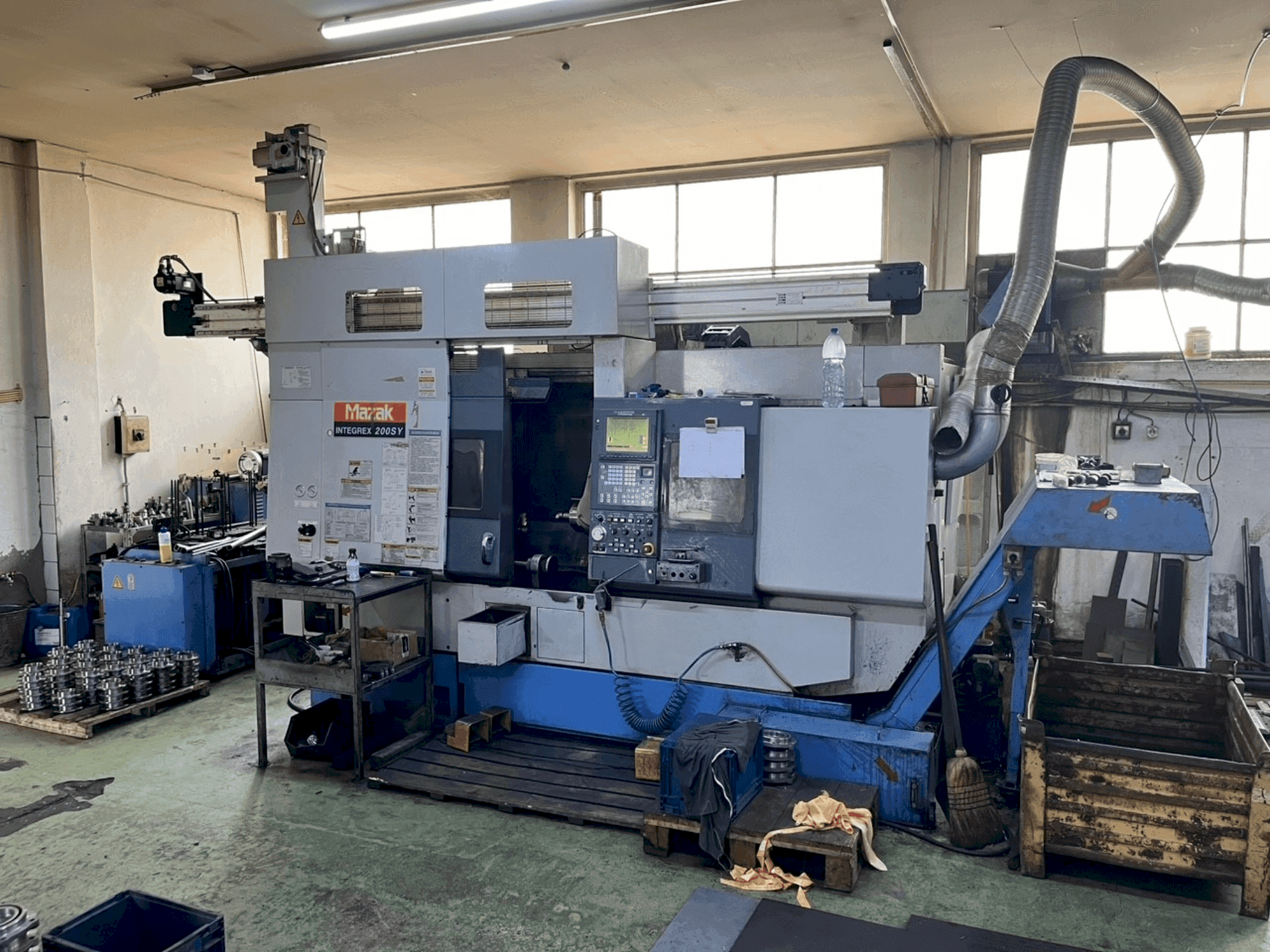 Vista Frontal da Mazak Integrex 200SY (1999) máquina