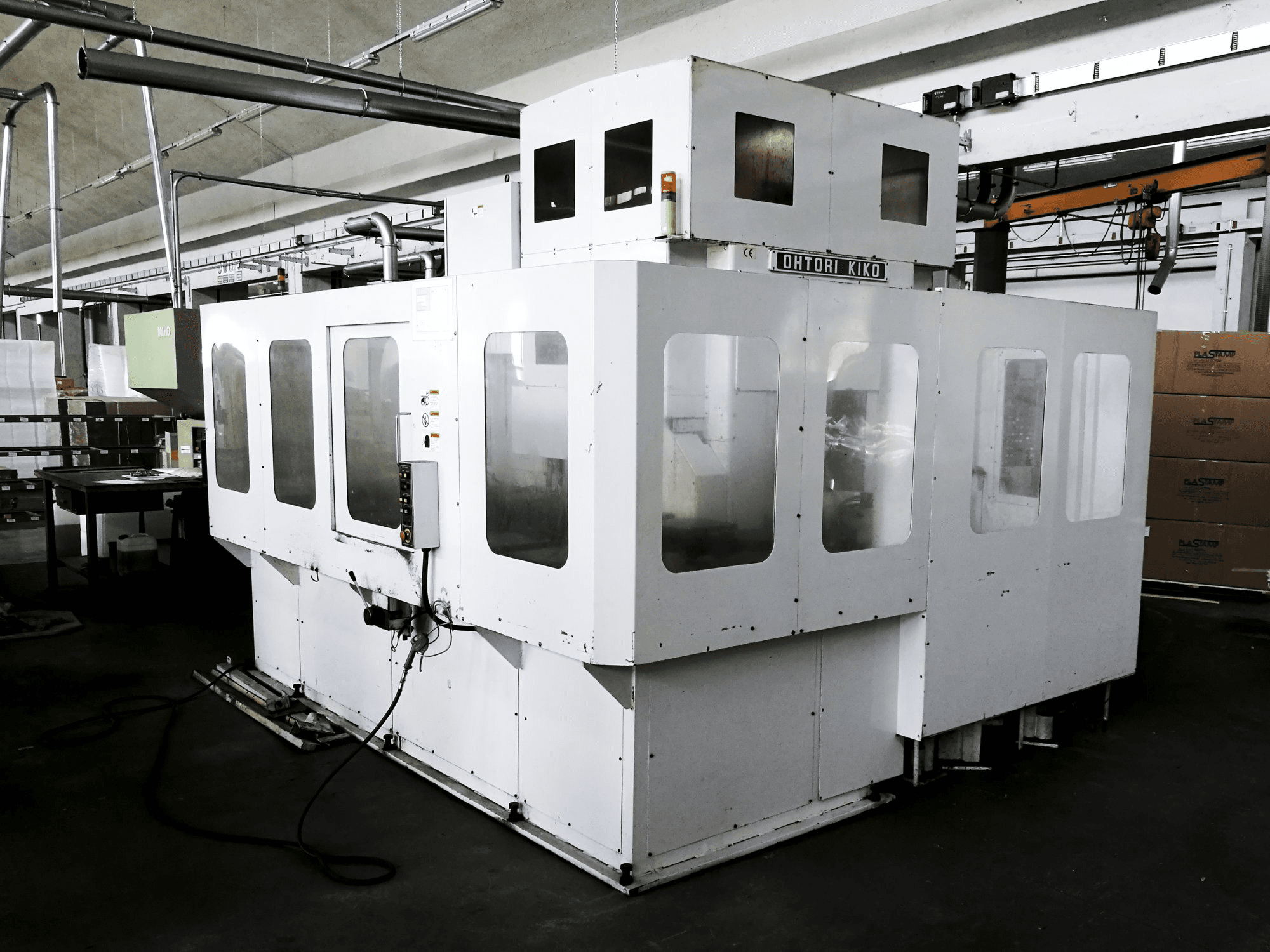 Vista Direita da OHTORI KIKO OSU 545 máquina