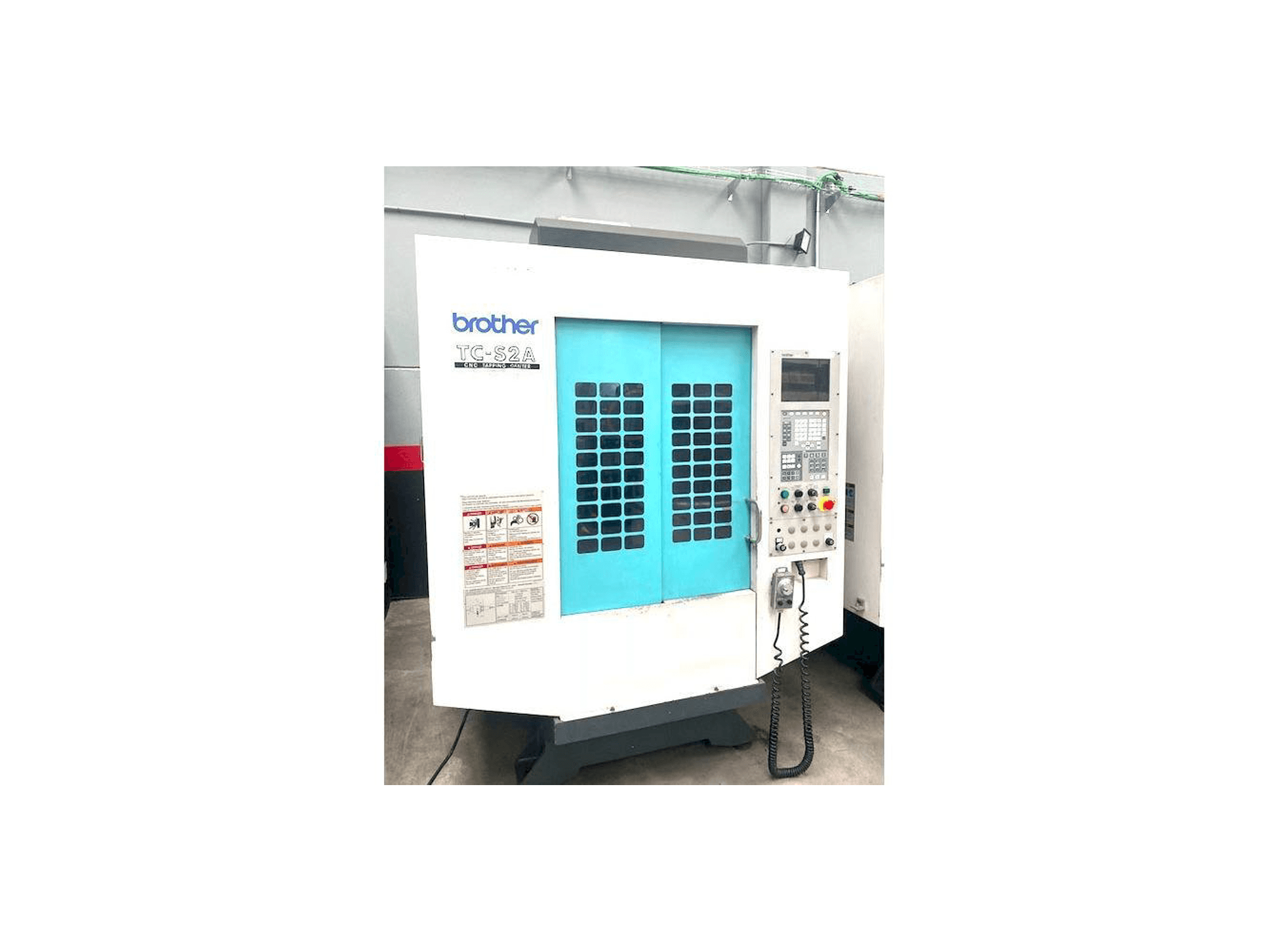 Vista Frontal da Brother TC-S2A máquina