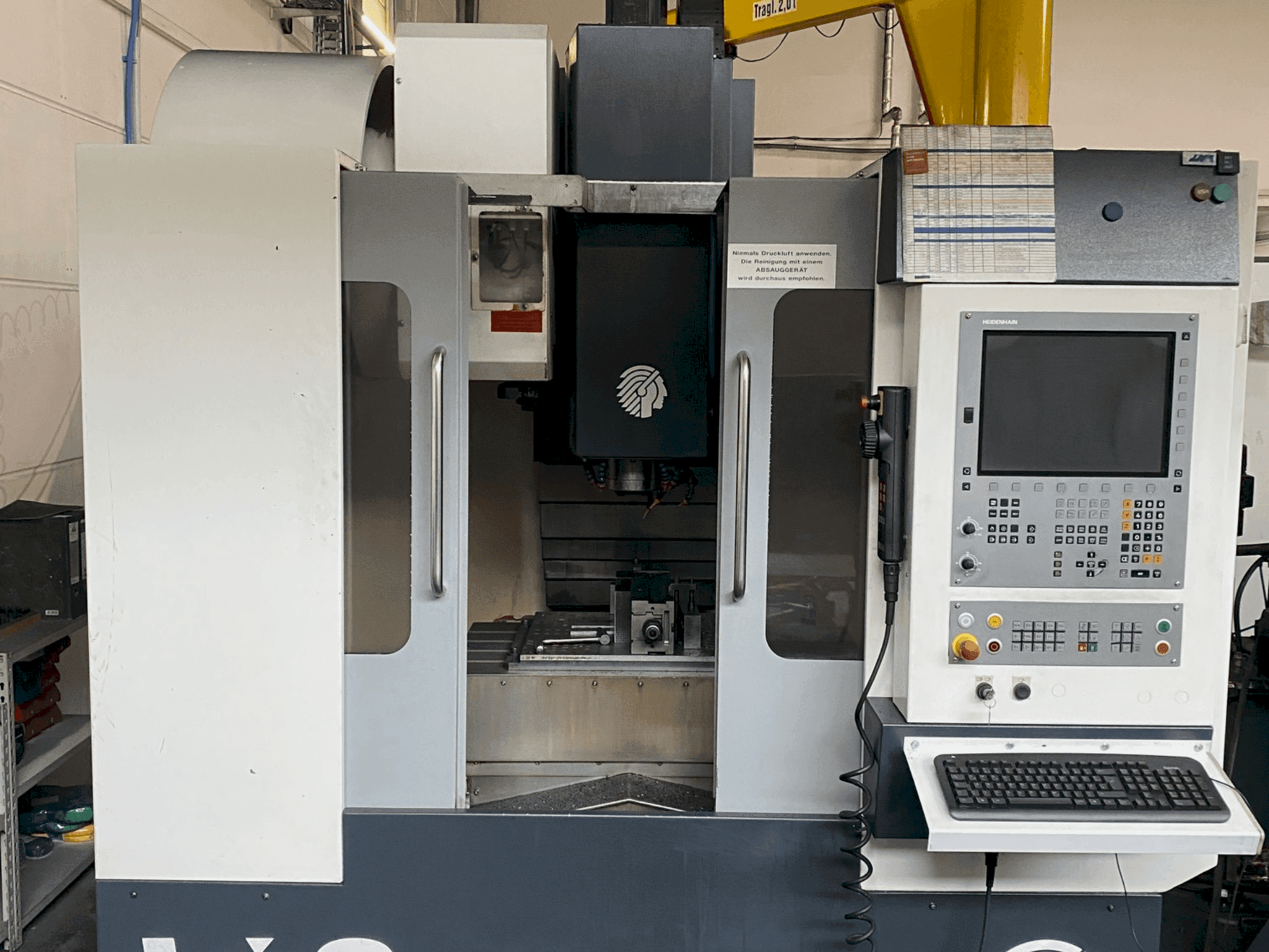 Vista Frontal da Huron VX8 máquina