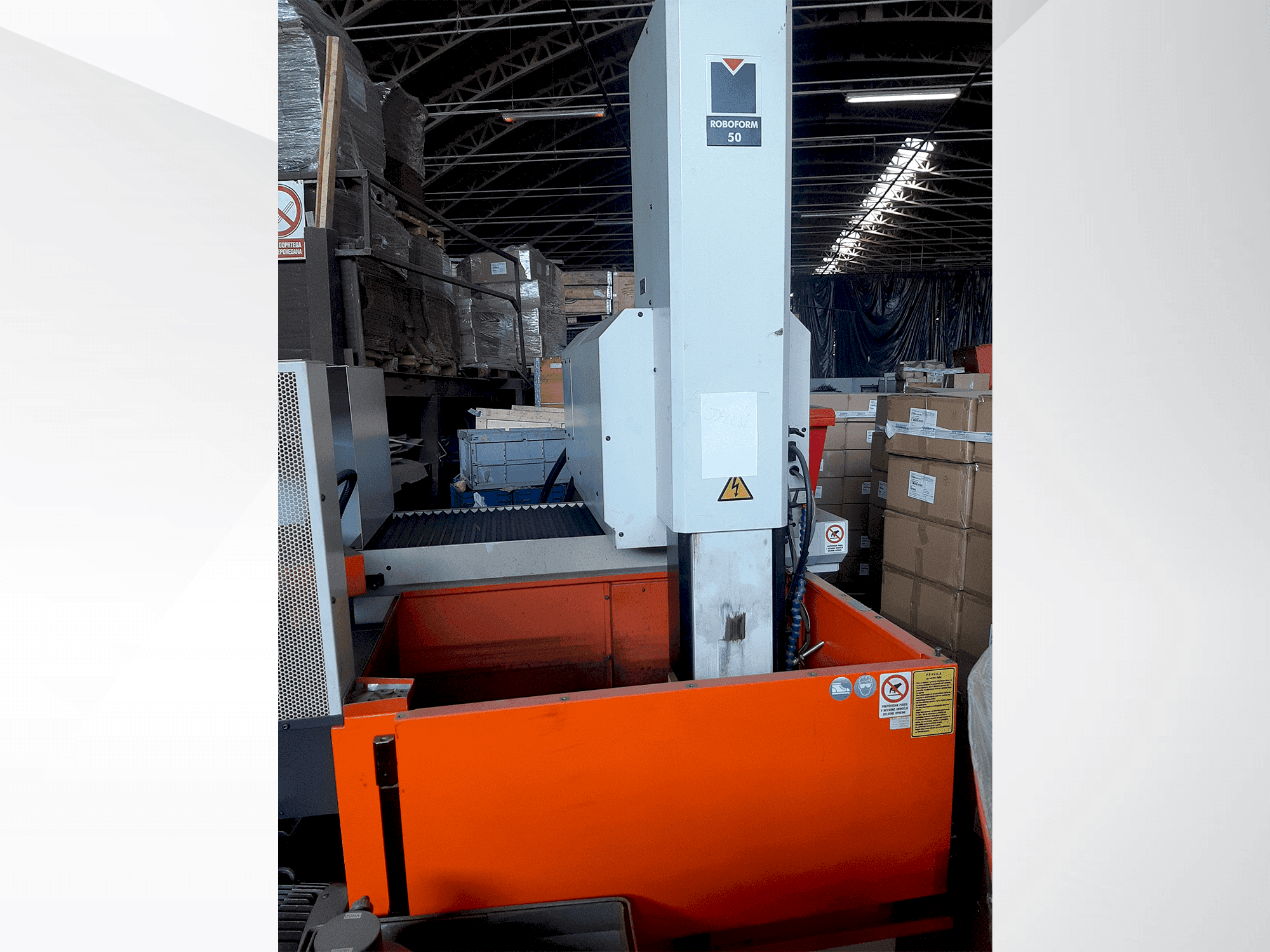 Vista Frontal da CHARMILLES ROBOFORM 50 máquina