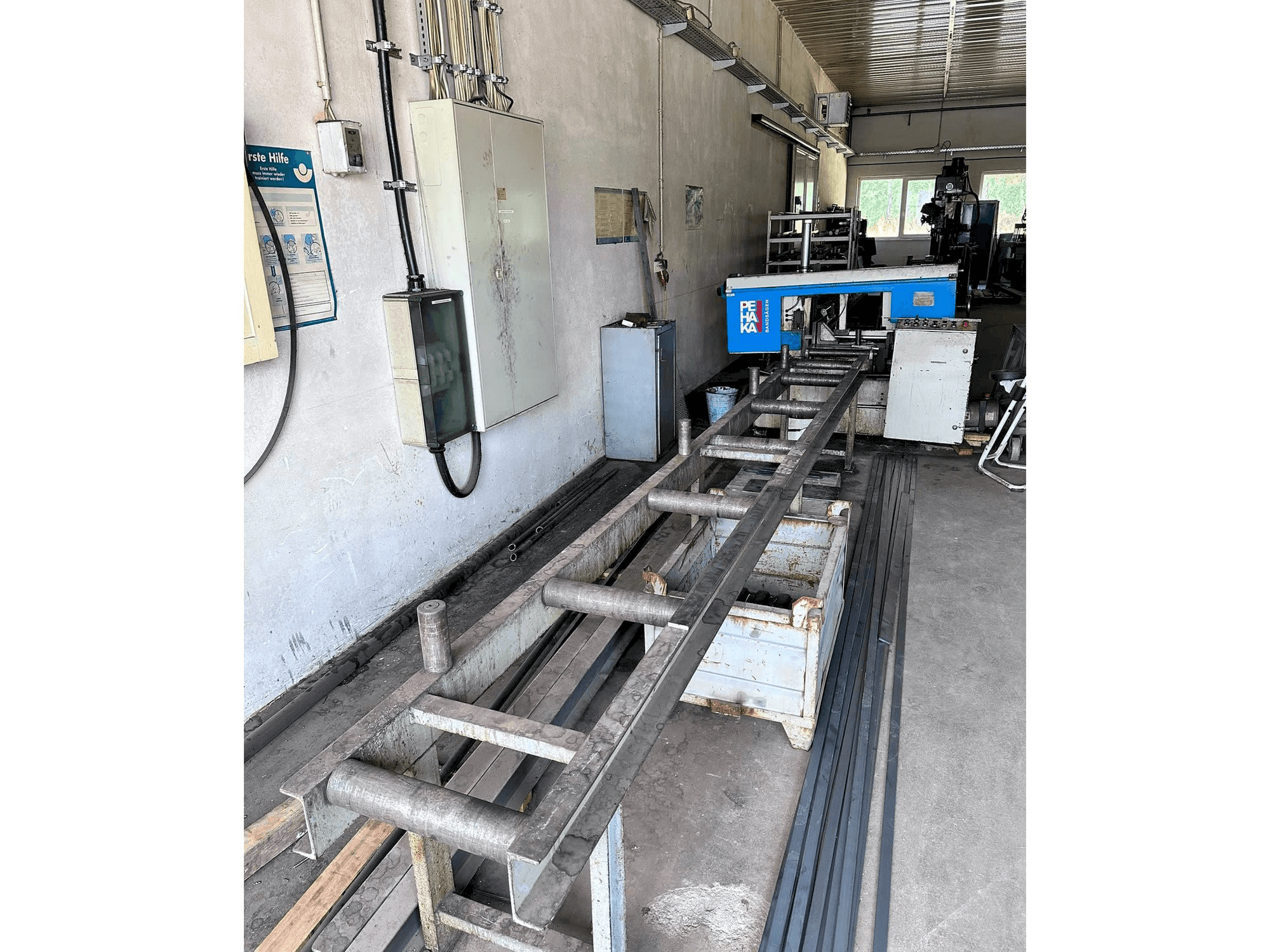 Vista Frontal da Pehaka . máquina