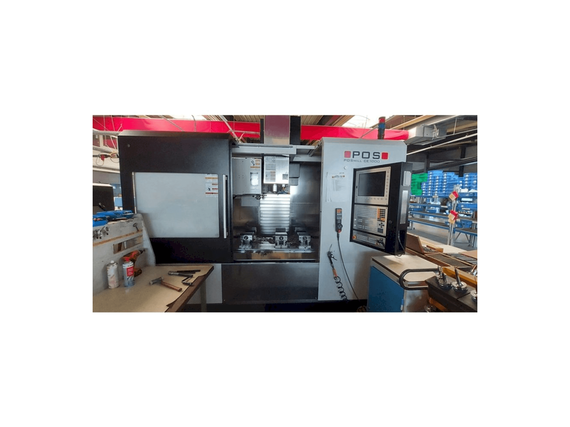 Vista Frontal da POSmill CE 1000 máquina