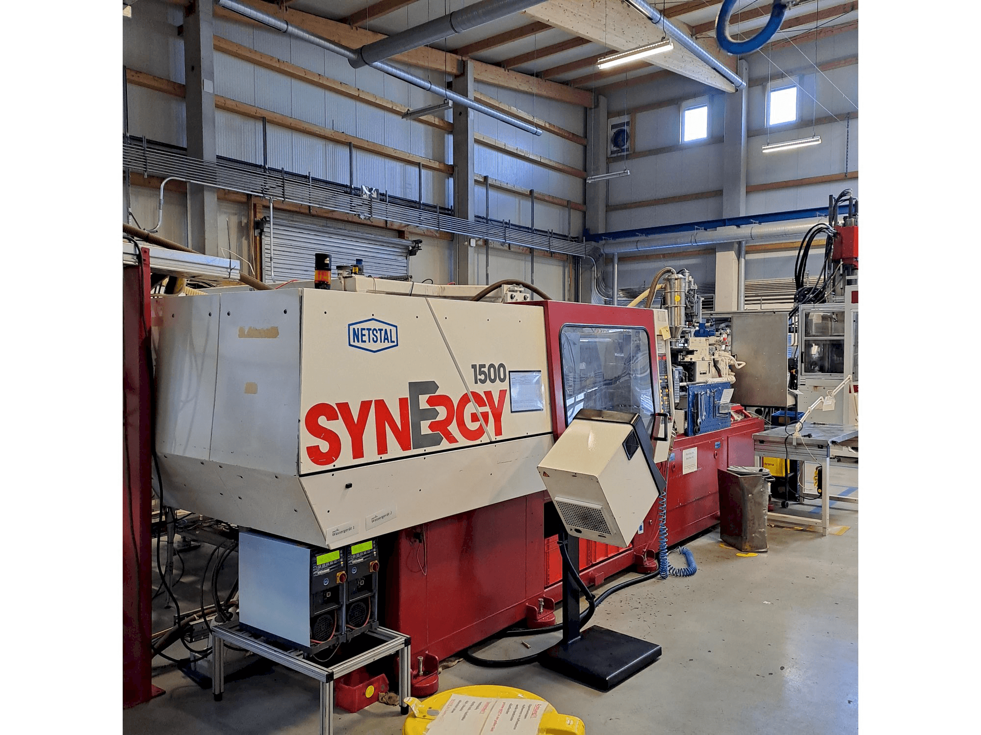 Vista Frontal da Netstal S 1500 - 460 máquina