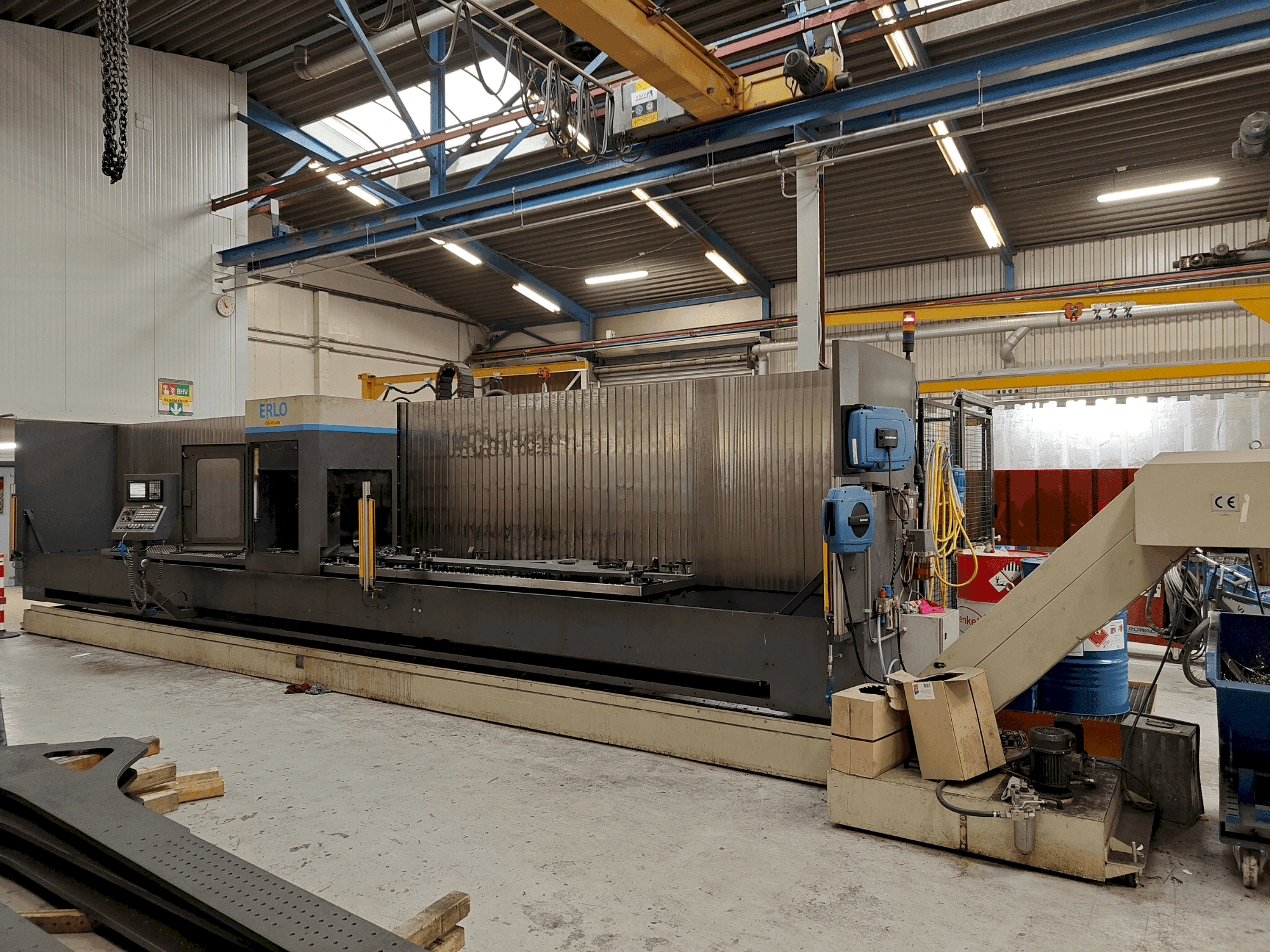 Vista Frontal da Erlo TH-40 máquina