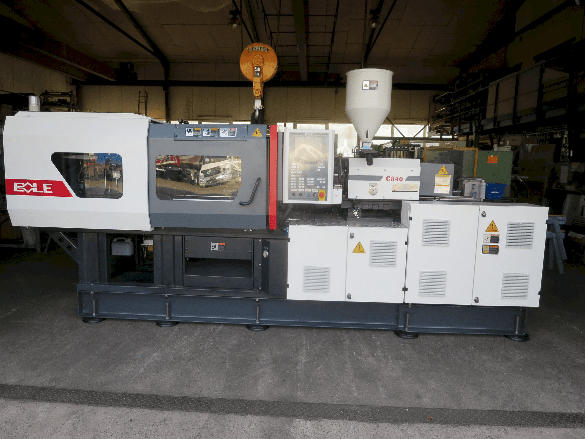 Vista Frontal da BOLE BL 100EKII - C340 máquina