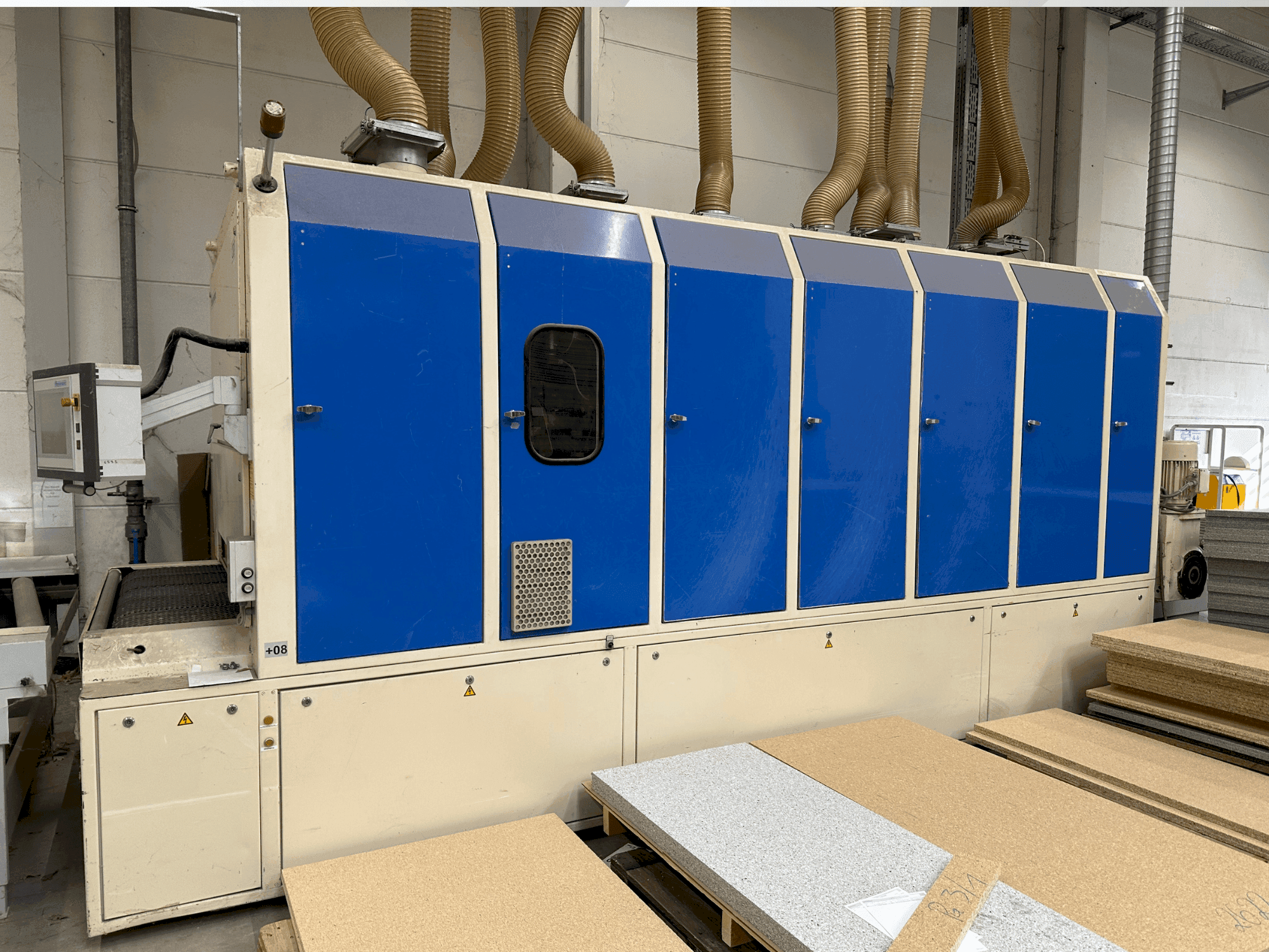 Vista Frontal da HEESEMANN LSM8 / EA2 máquina