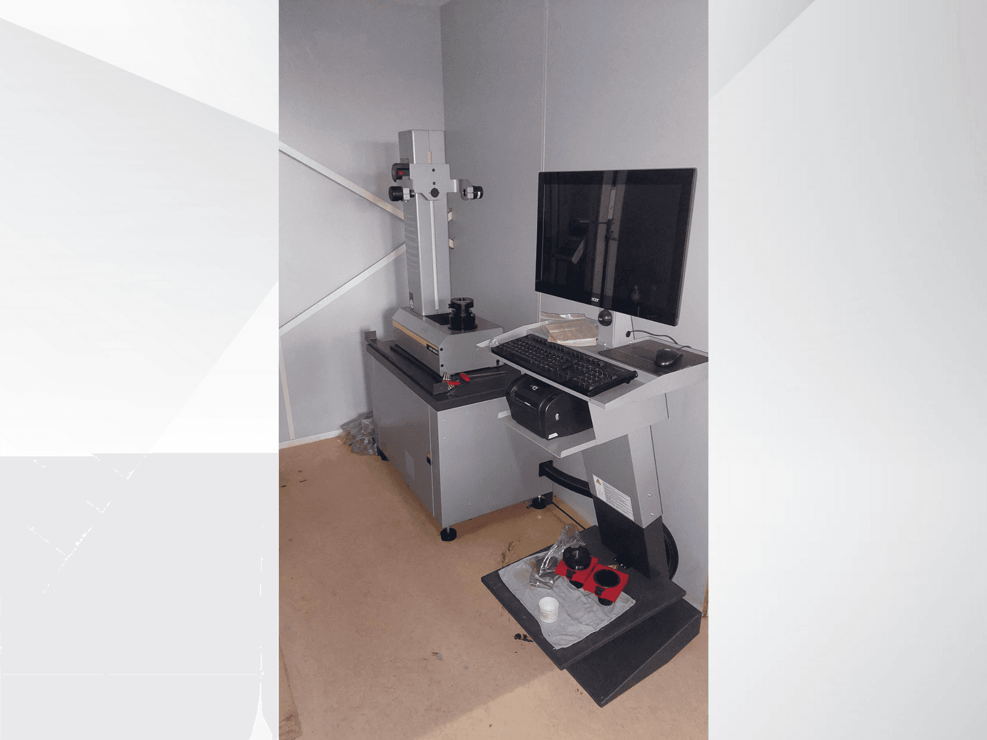 Vista Frontal da Zoller Smile 600/4 máquina