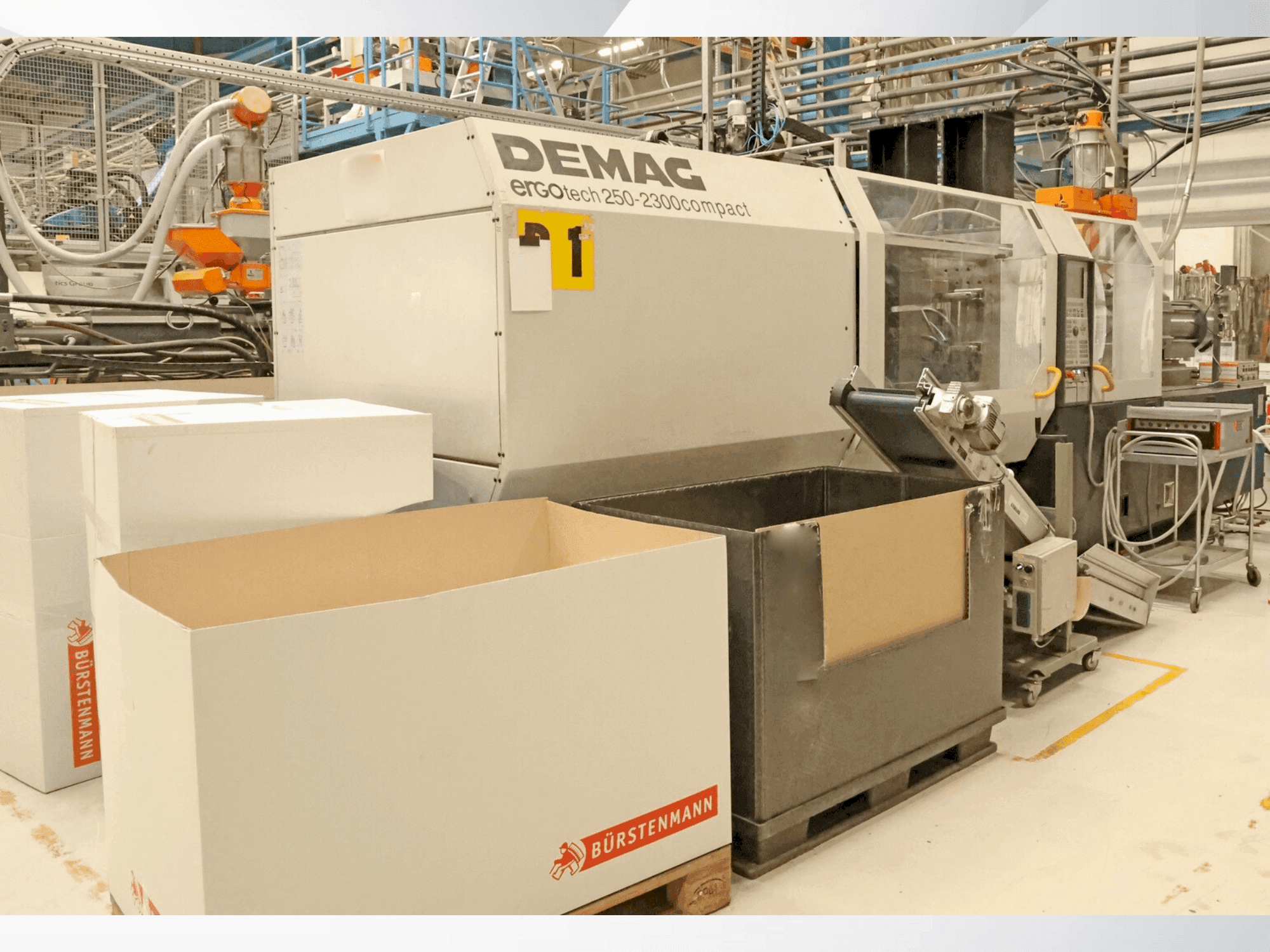 Vista Frontal da DEMAG Ergotech ET 250-2300 NC 4 compact máquina