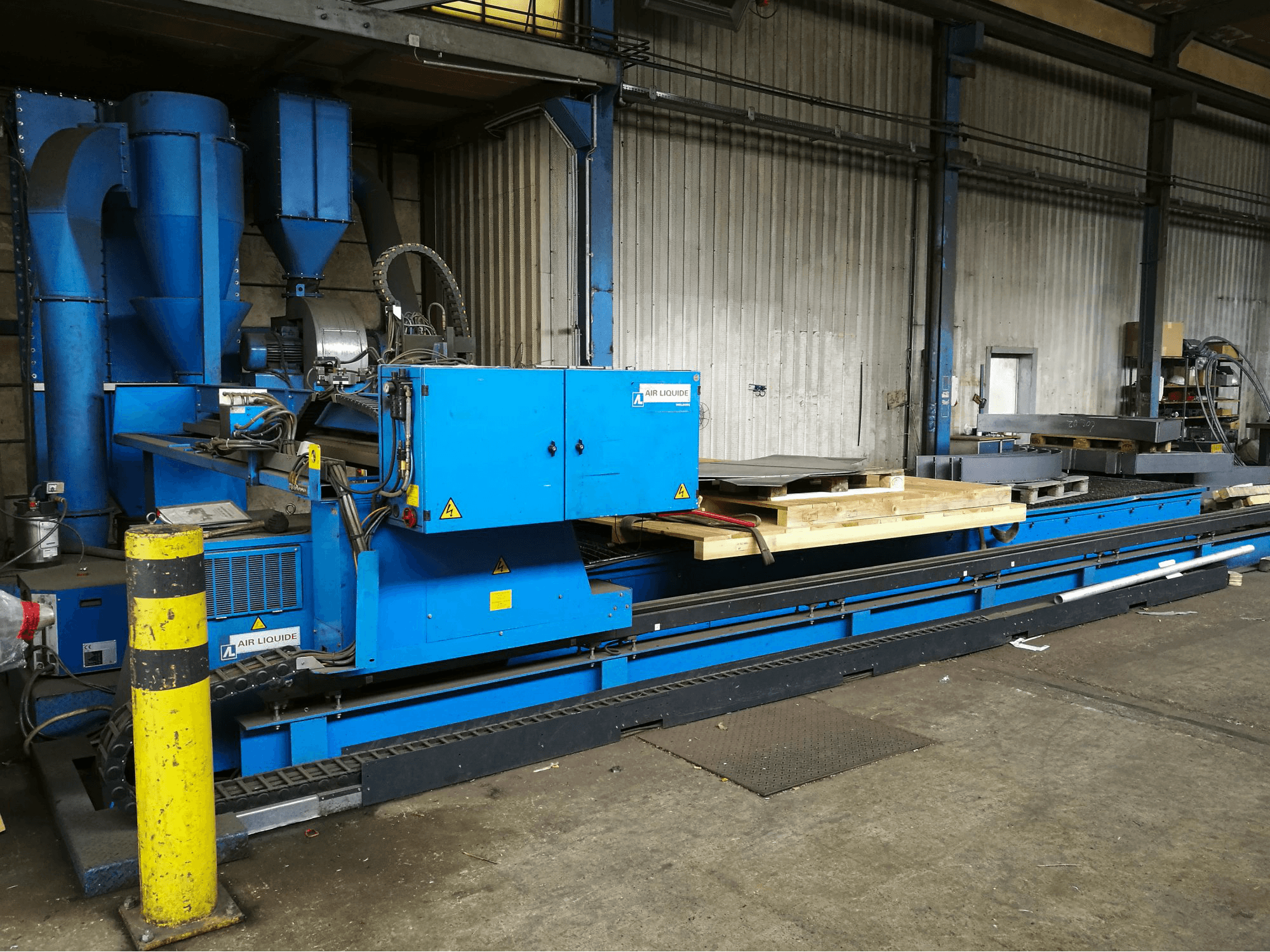 Vista Frontal da SAF PLASMATOME.B 25 máquina