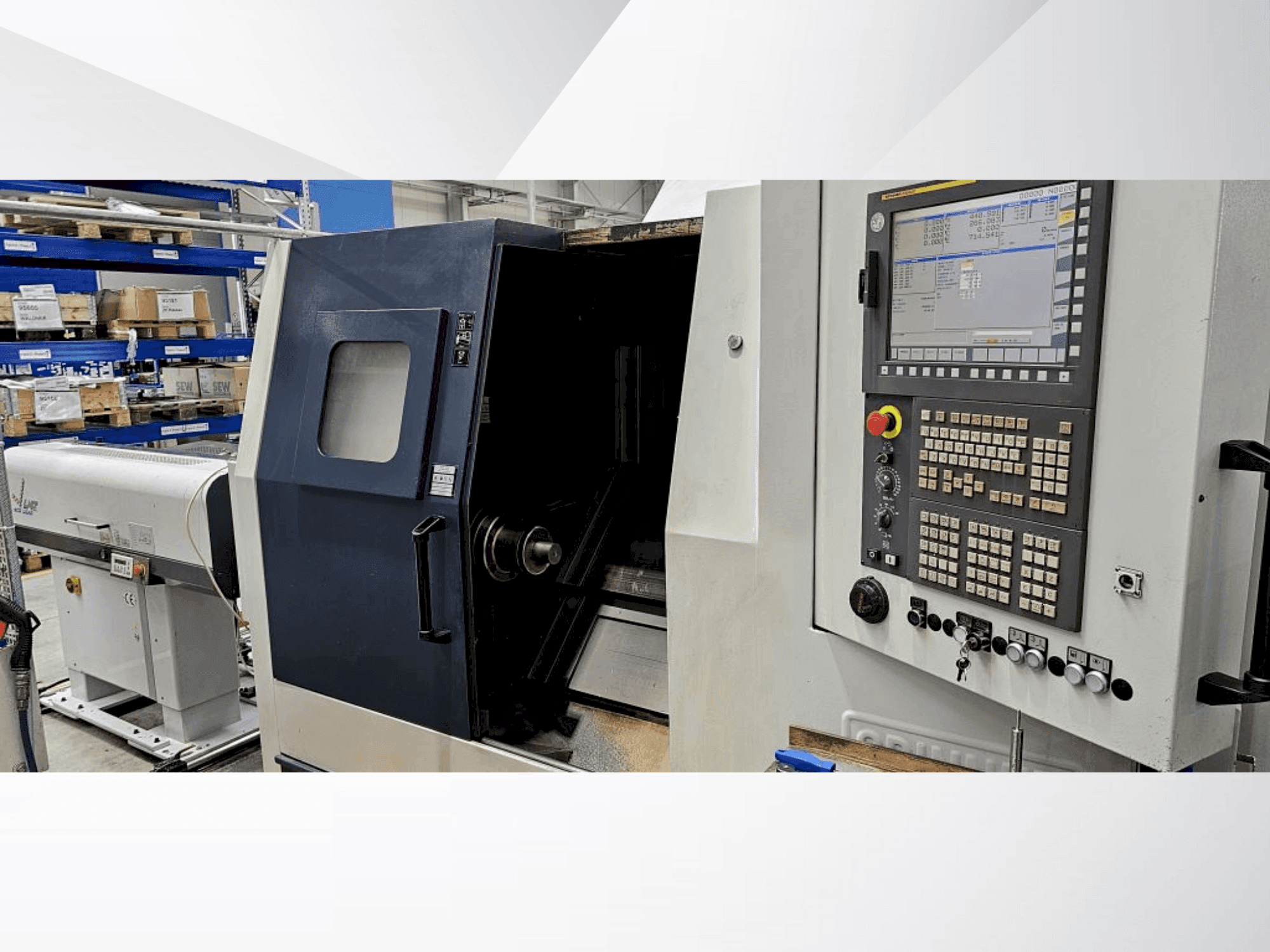 Vista Frontal da SPINNER TC600 máquina