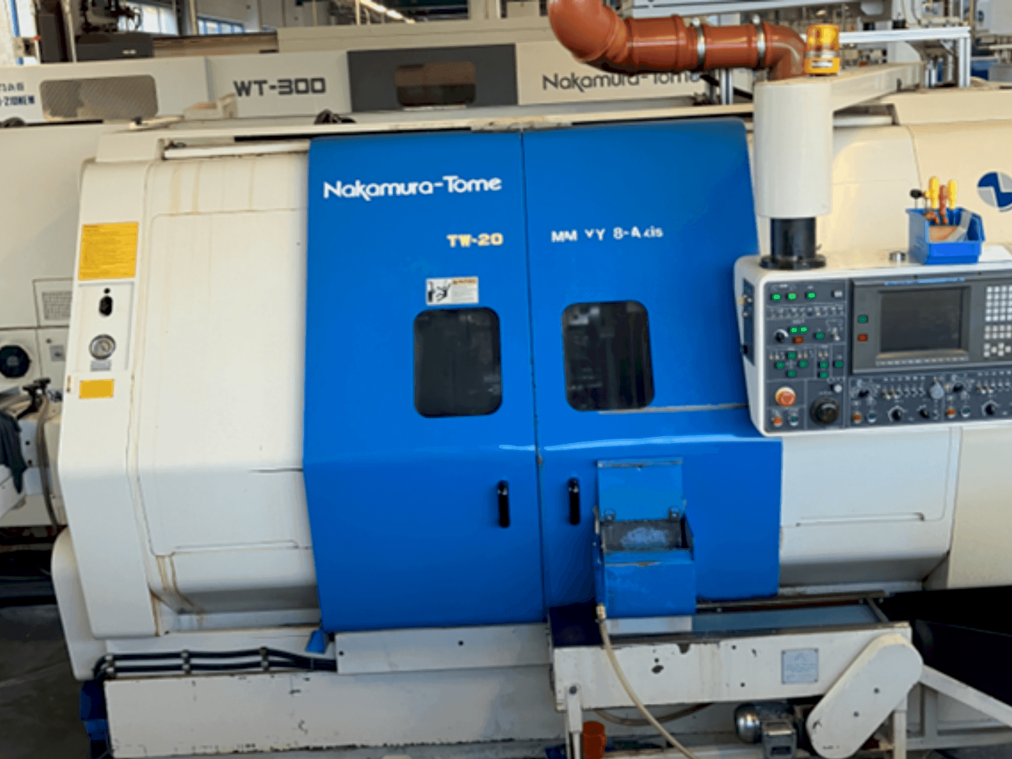 Vista Frontal da NAKAMURA-TOME TW-20 máquina