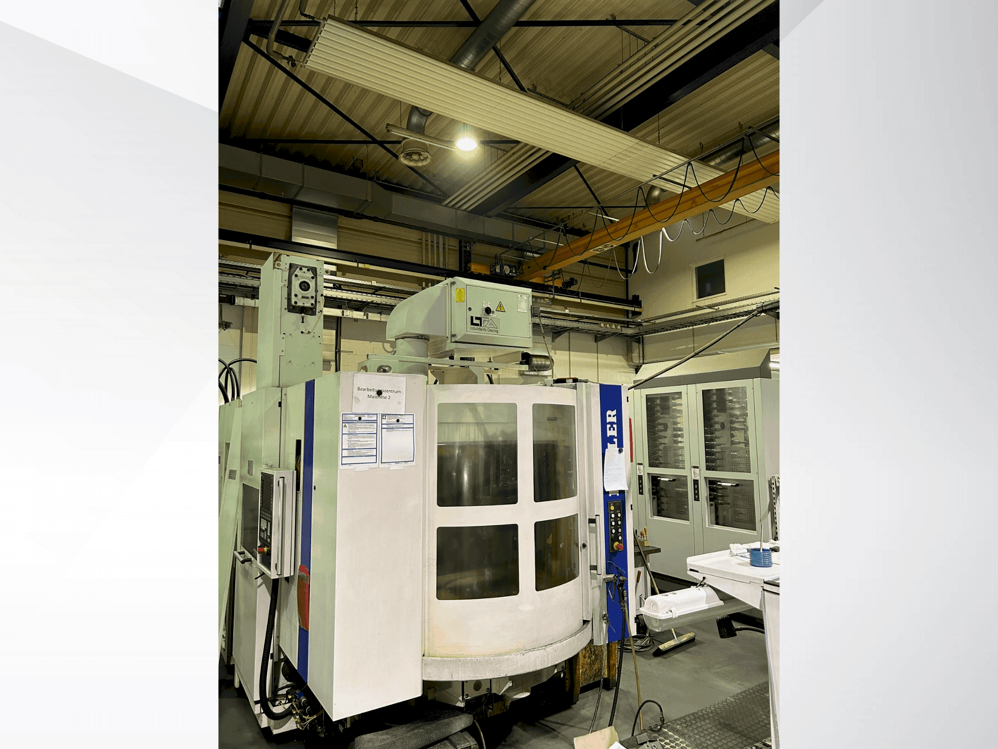 Vista Frontal da HELLER MC16 máquina