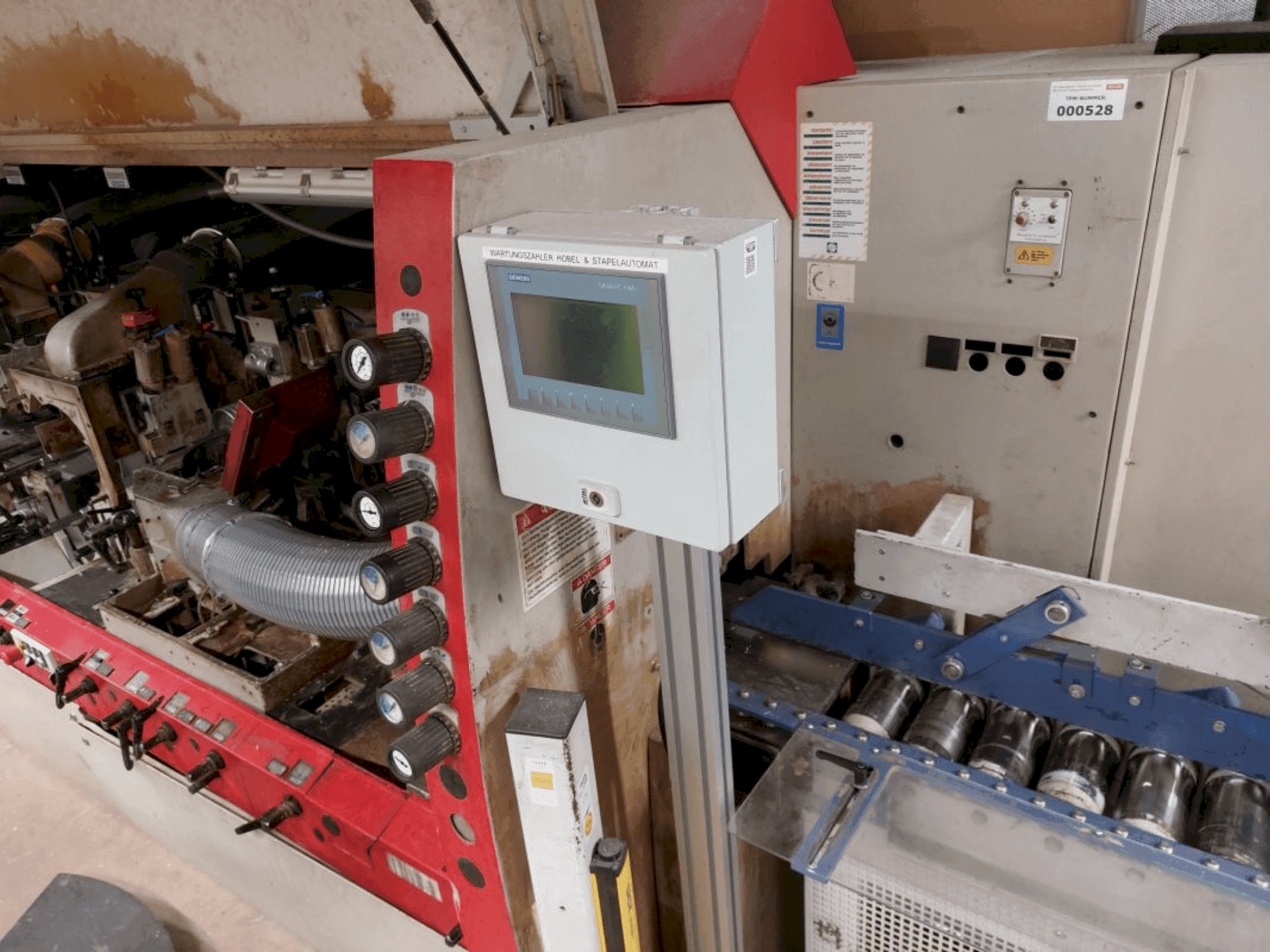 Vista Frontal da GABIANNI T-Module 80/1600 máquina