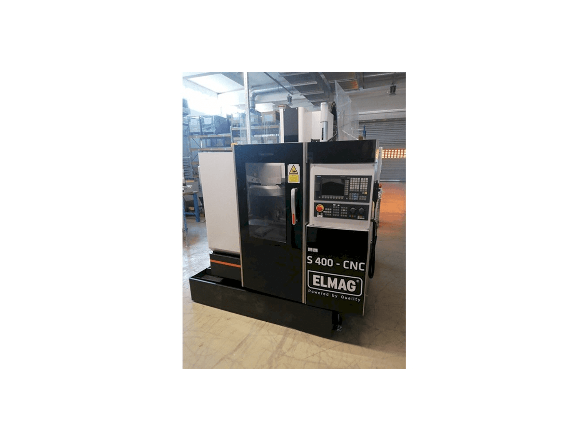Vista Frontal da ELMAG S 400 CNC máquina