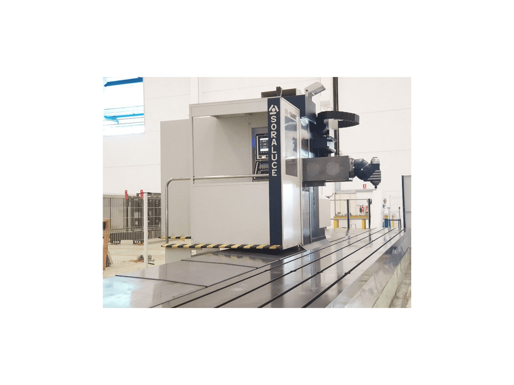 Vista Frontal da Soraluce FL-13000 máquina