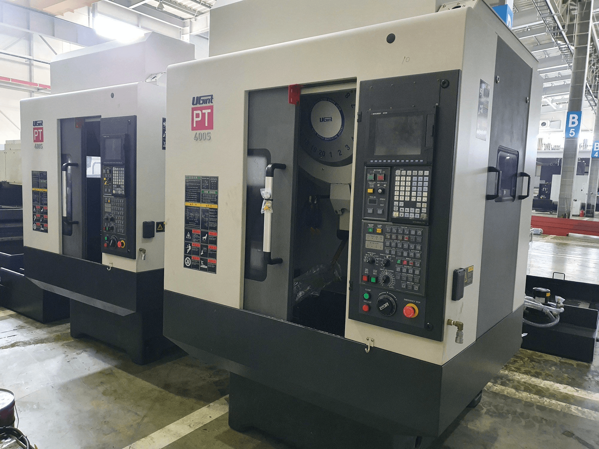 Vista Frontal da UGINT PT400S máquina