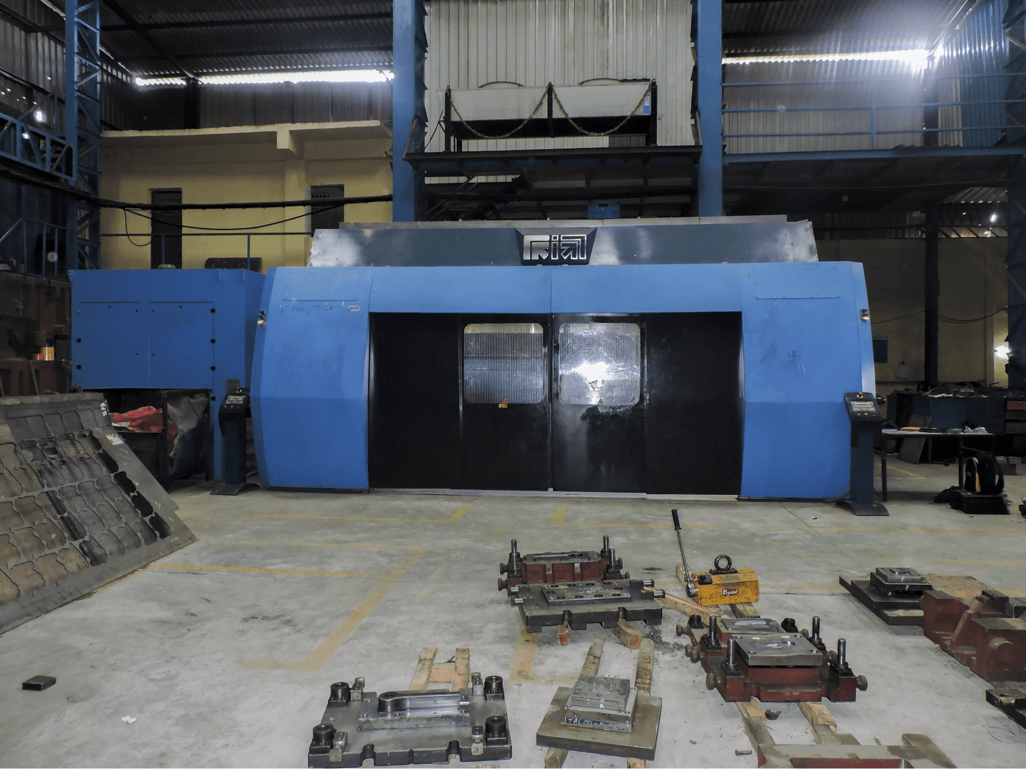 Front view of Prima Power RAPIDO machine