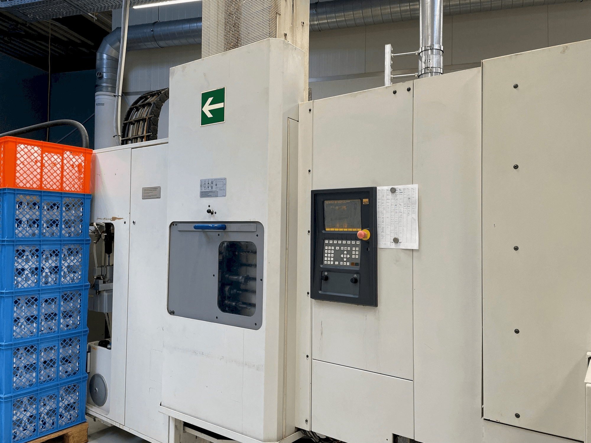 Vista Frontal da HELLER MC 16 máquina